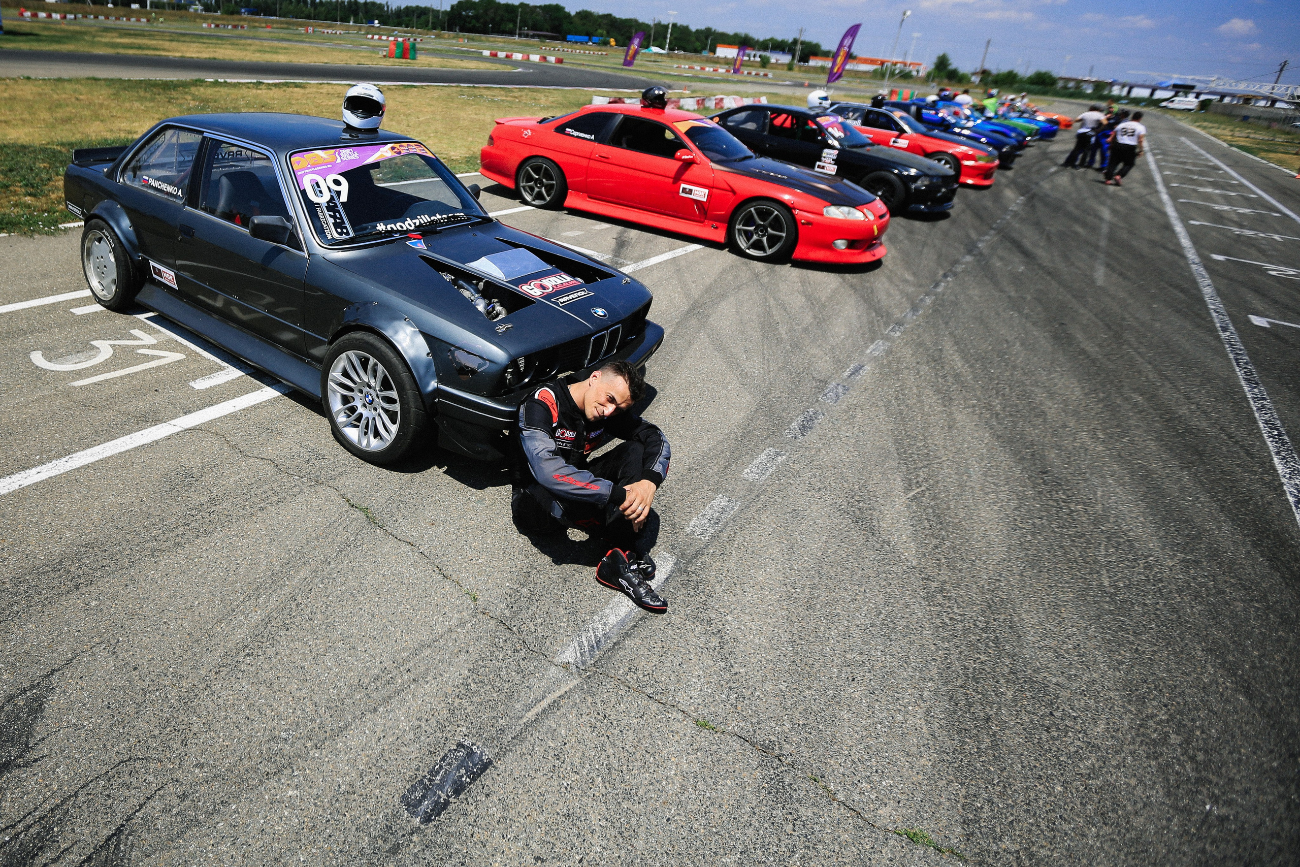 Кубок по дрифту «Автожара», г. Усть-Лабинск, автодром «СТК Пилот». Свадебный и портретный фотограф в Пятигорске, КМВ — Власова Юля