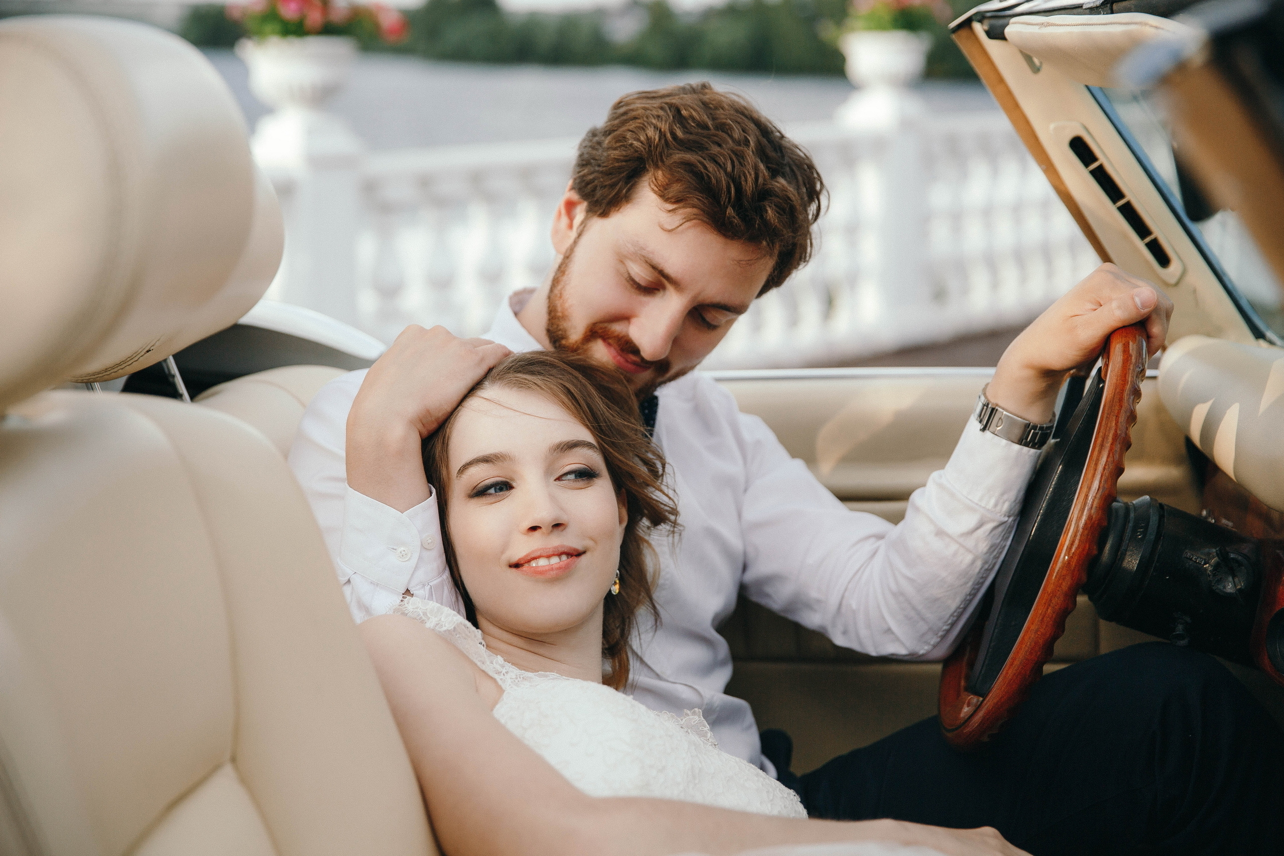 Свадебная фотосессия в Яхт клубе Дондавид в Москве