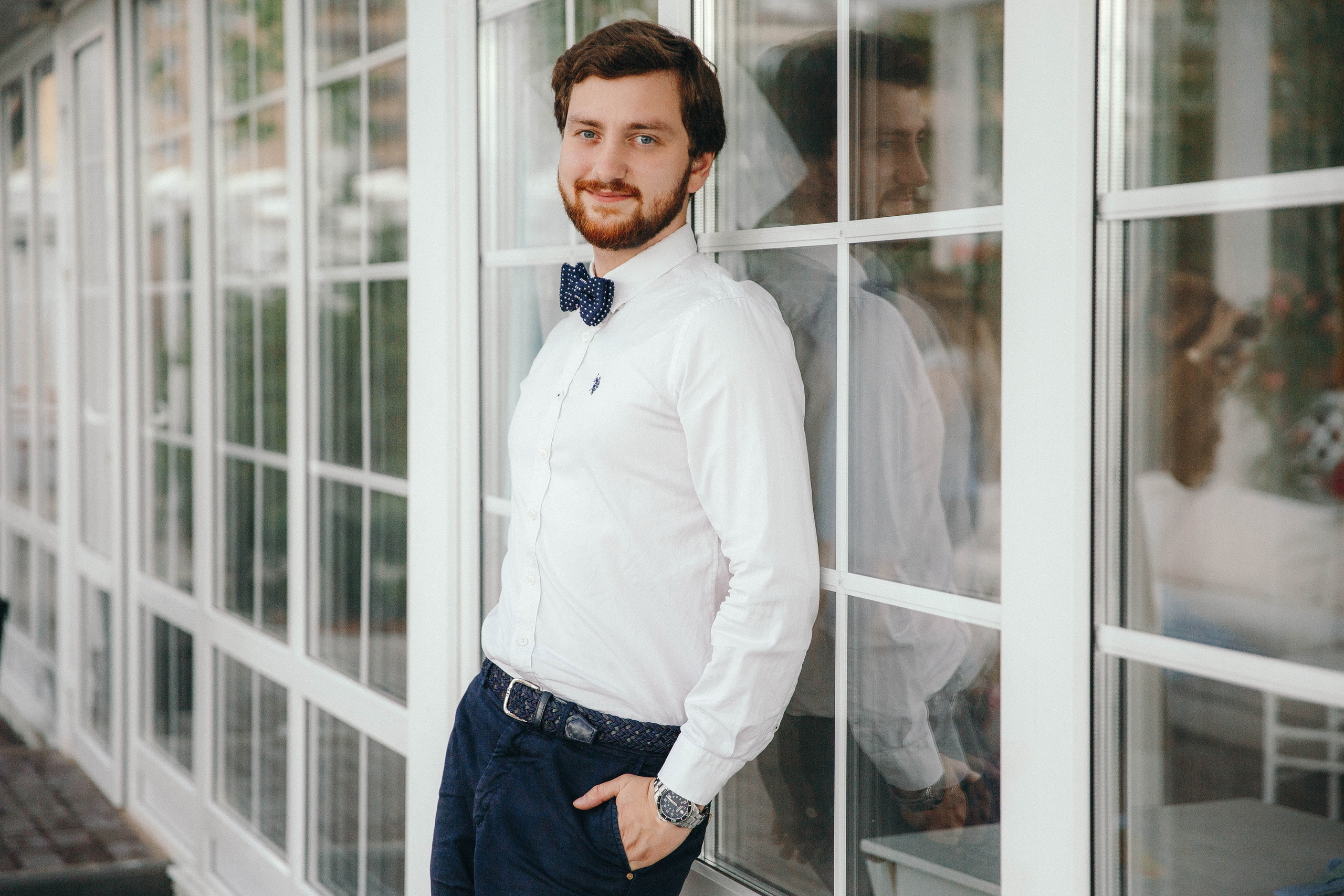 Свадебная фотосессия в Яхт клубе Дондавид в Москве