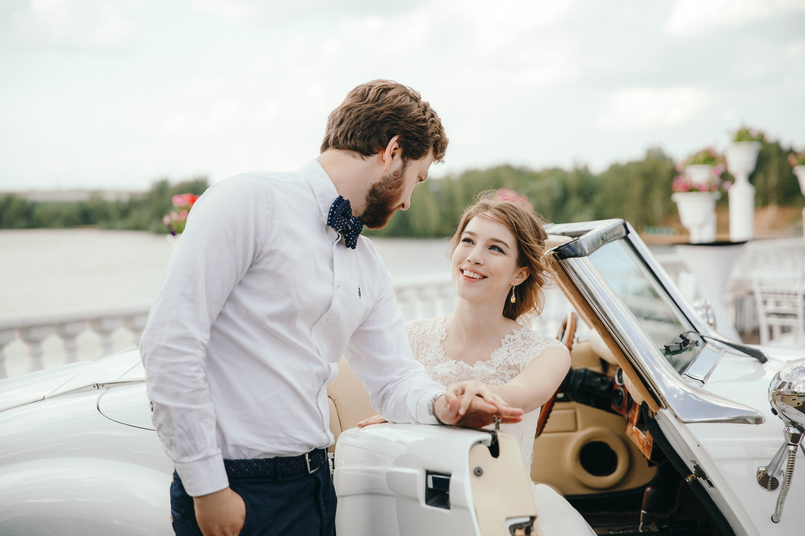 Свадебная фотосессия в Яхт клубе Дондавид в Москве