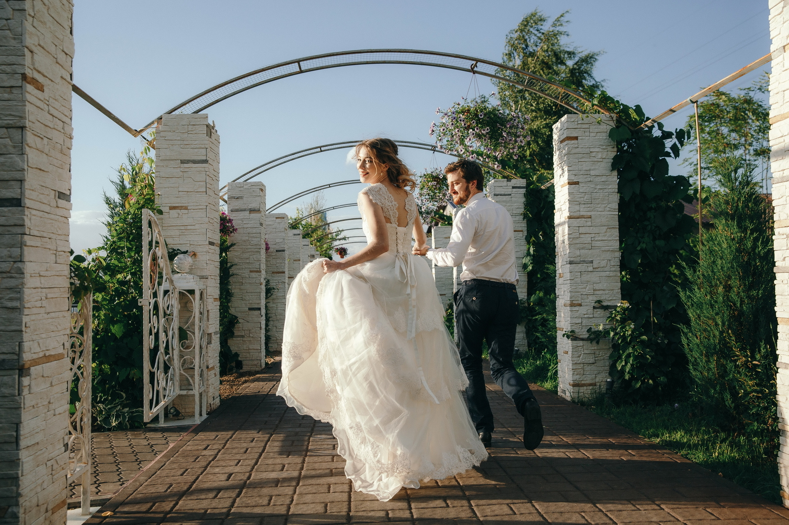 Свадебная фотосессия в Яхт клубе Дондавид в Москве