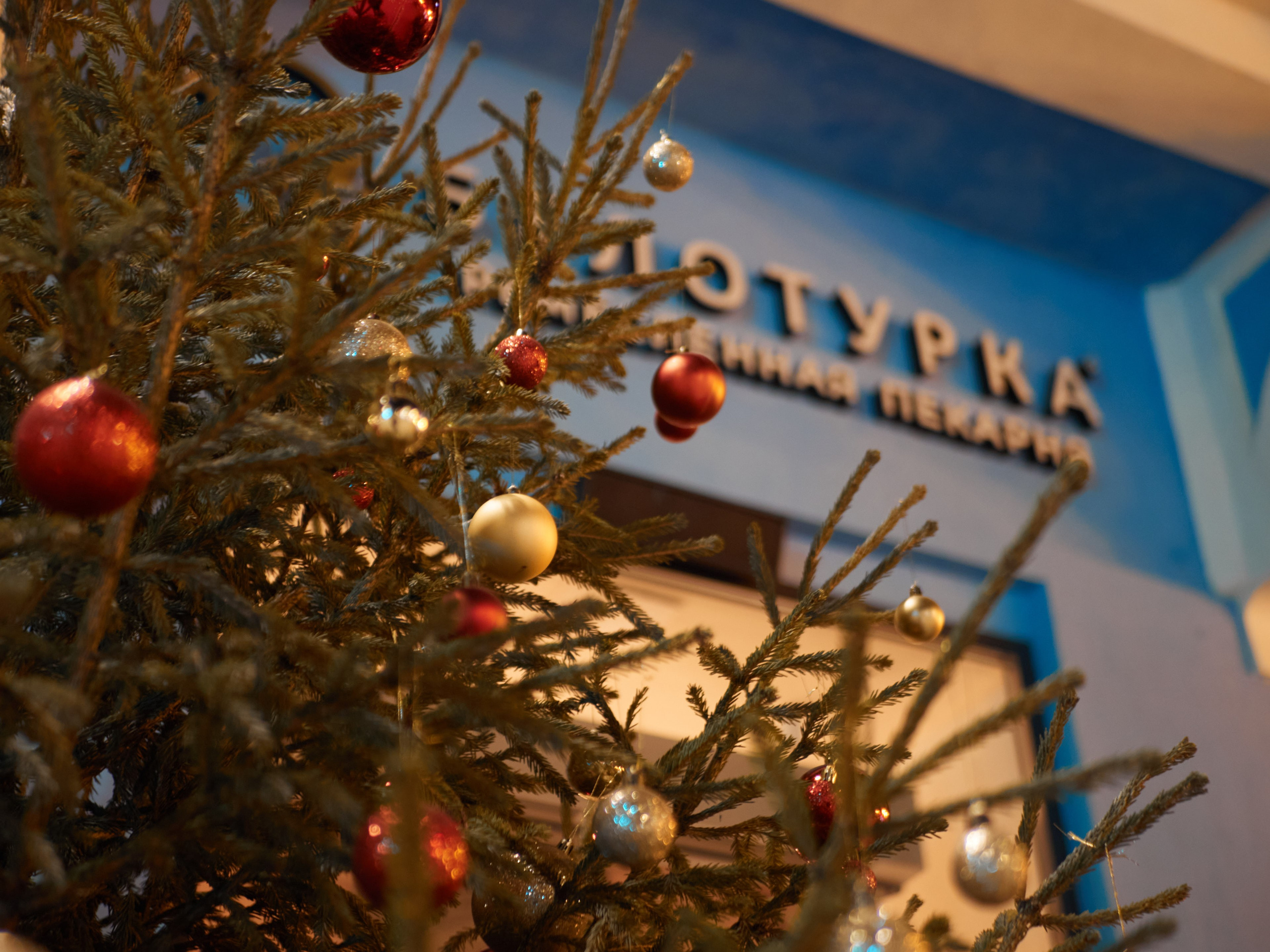 Новогодние виды Самары