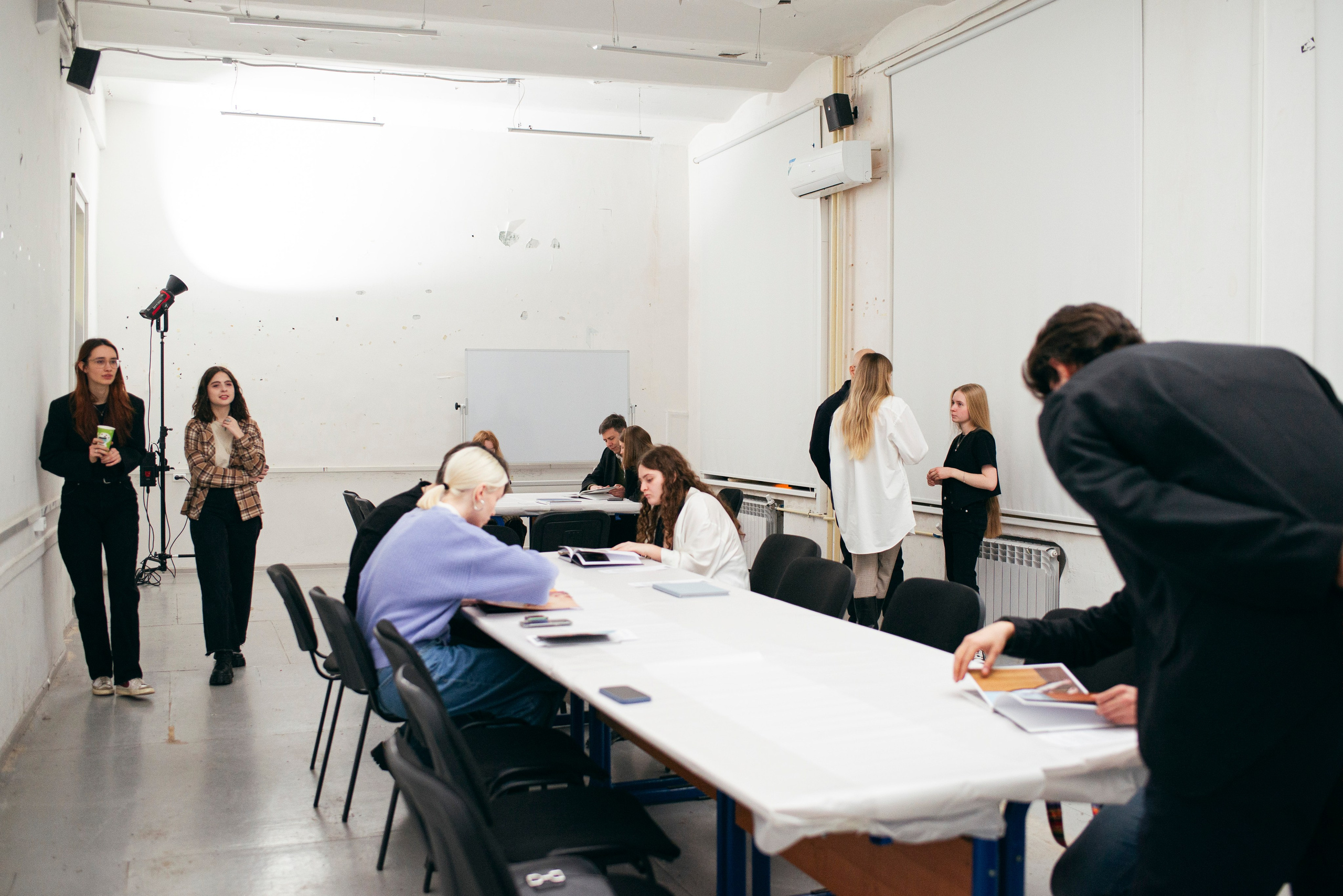 Вечер фото книг в Школе Дизайна. Фотограф в Москве Алейникова Евгения