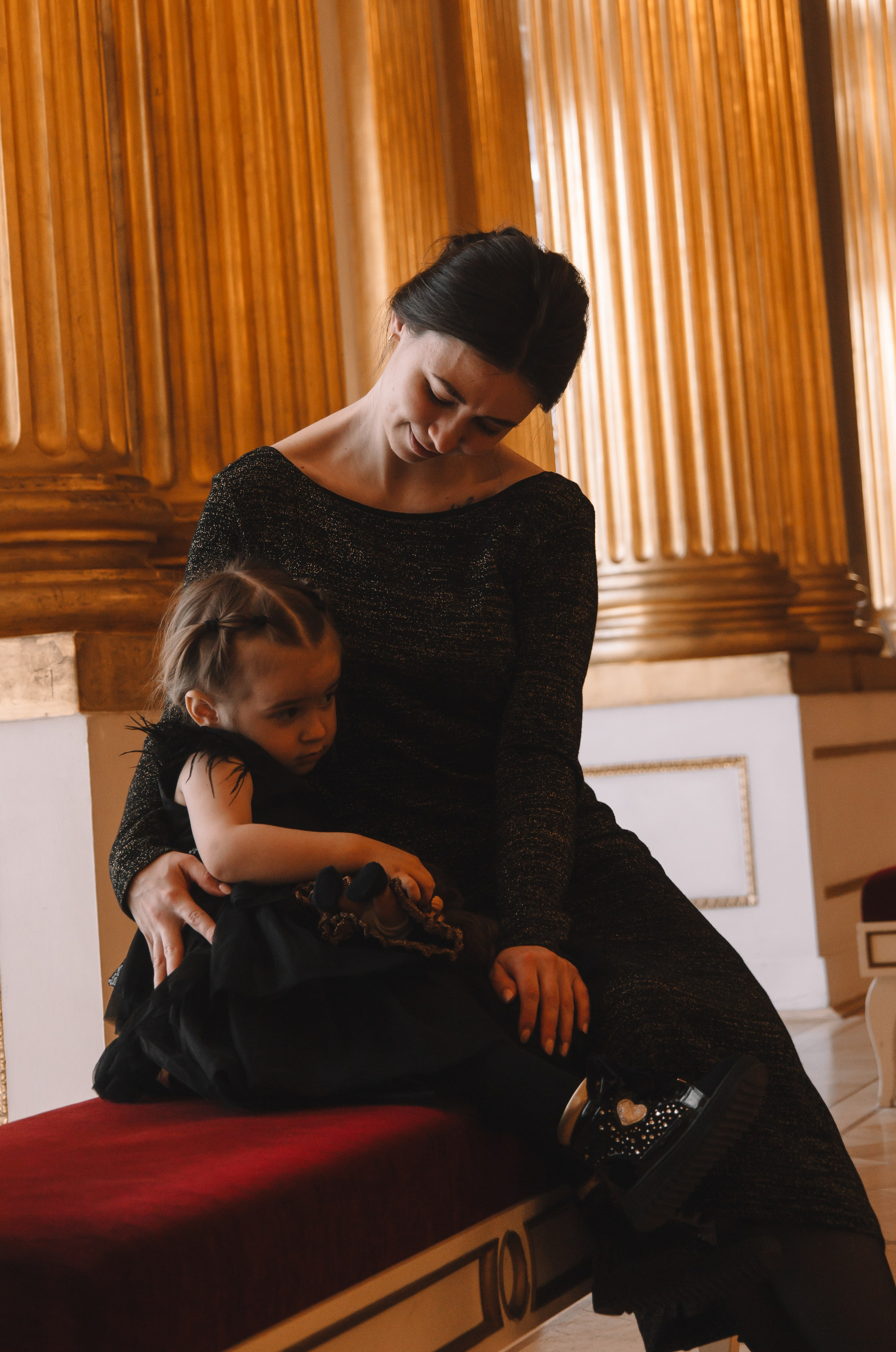 Есения в Эрмитаже