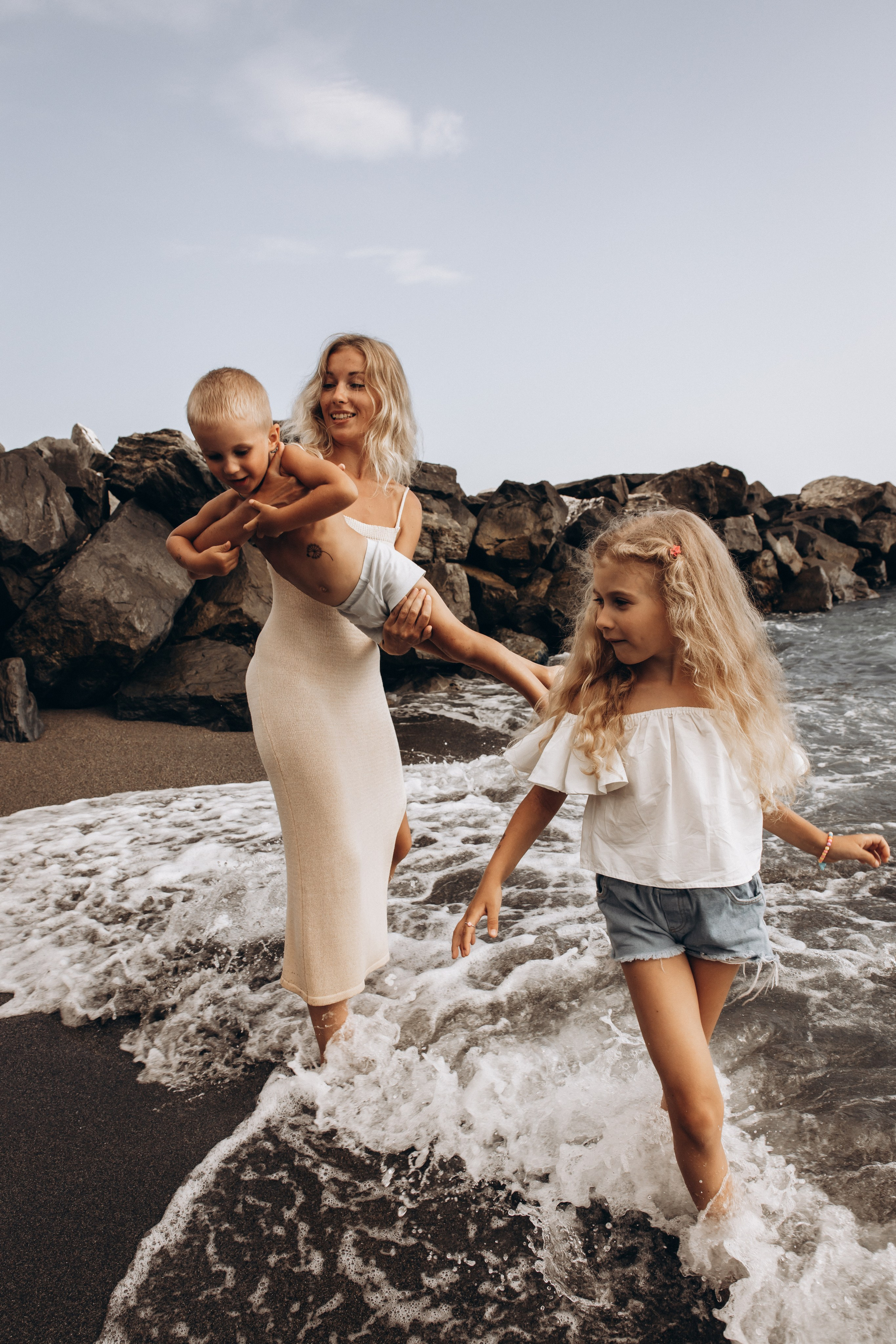 Юля, Ева, Рома. Семейный фотограф в Сочи Анна Мальцева