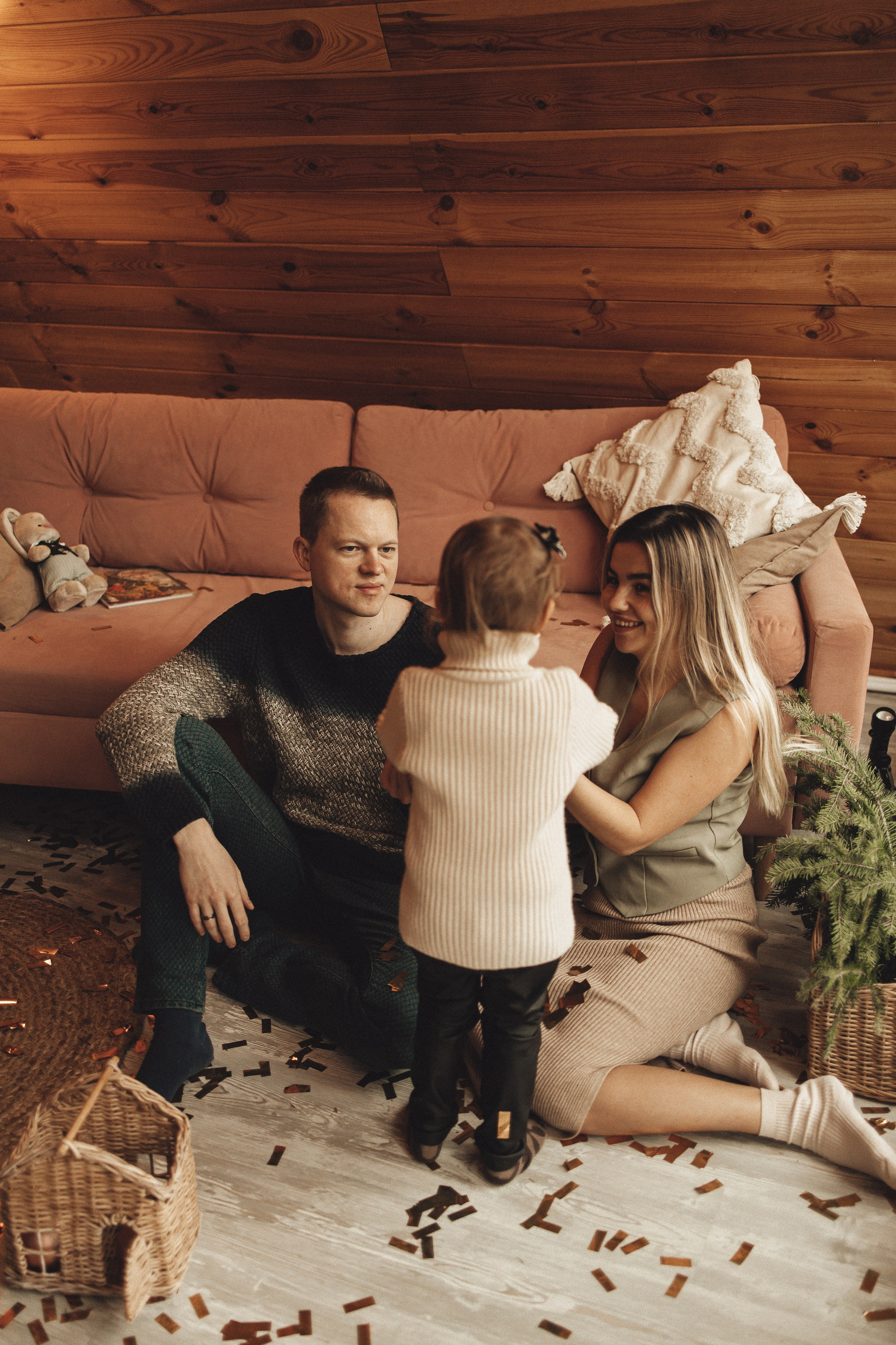 Новогодняя история в домике. Семейный и детский фотограф, таганрог, ростов-на-дону