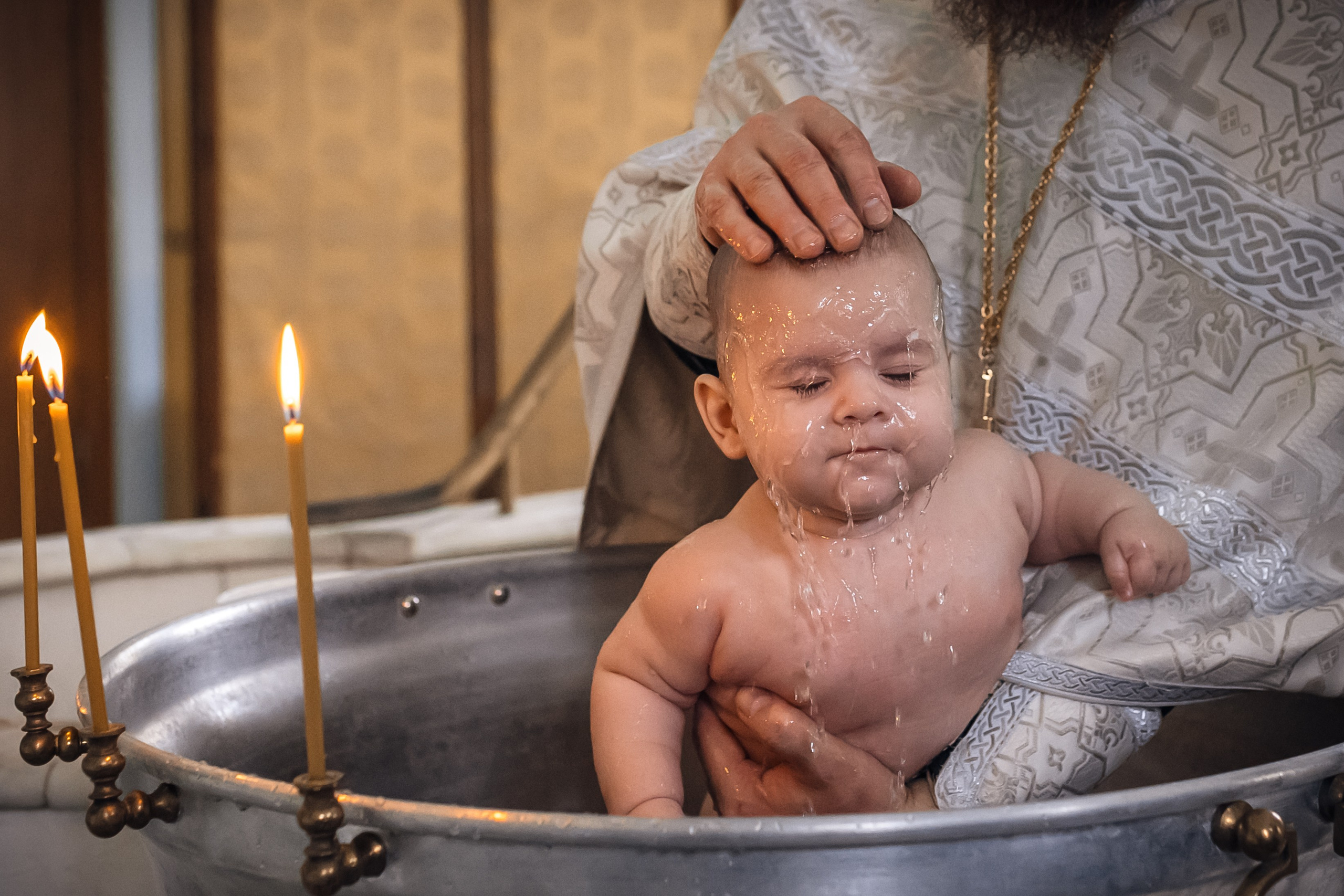 Крещение в Храме Влахернской иконы Божией Матери в Кузьминках. Профессиональный фотограф в Москве и Мо Мария Шантарёва