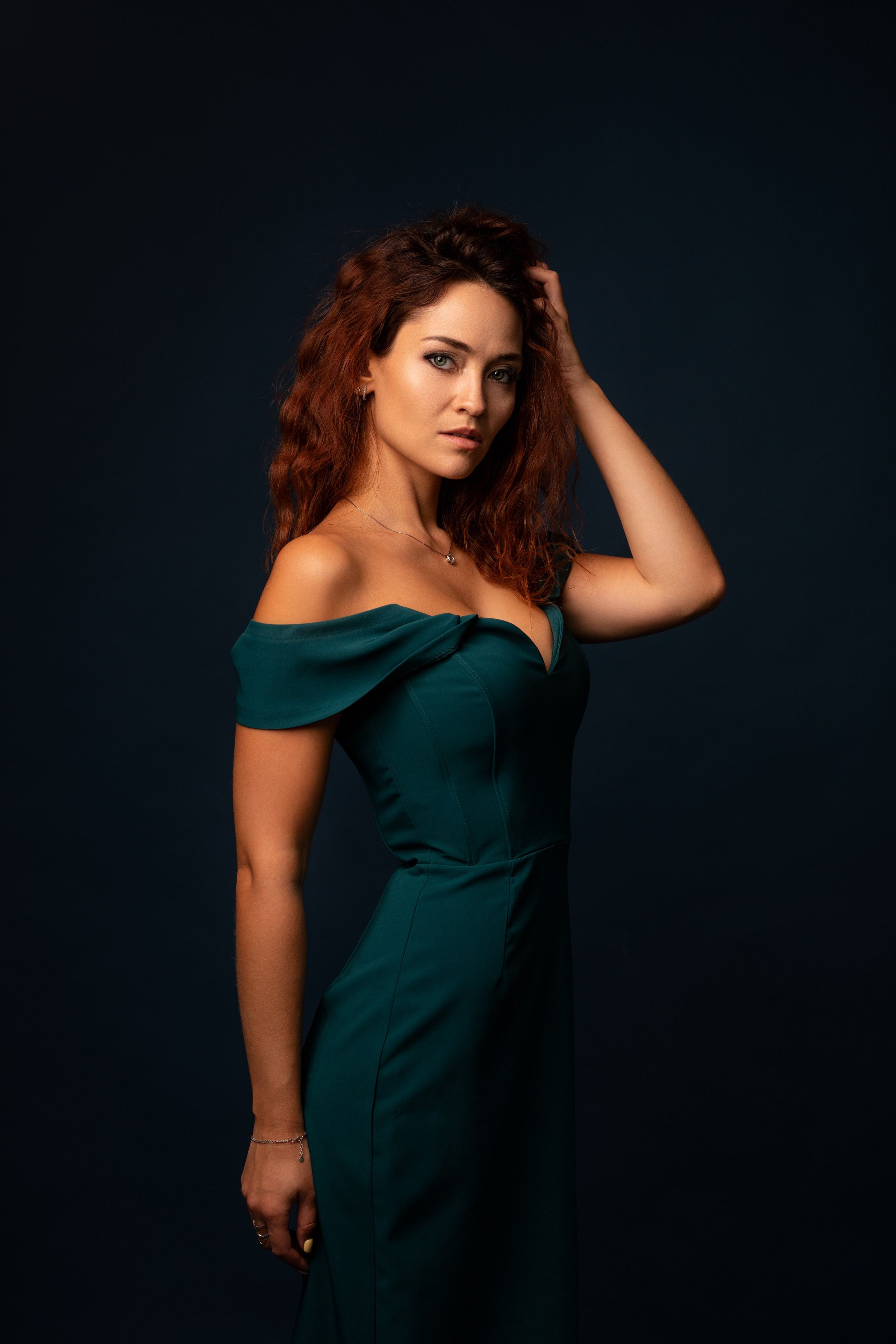 Съемка с Еленой в студии на циклораме для «себя»