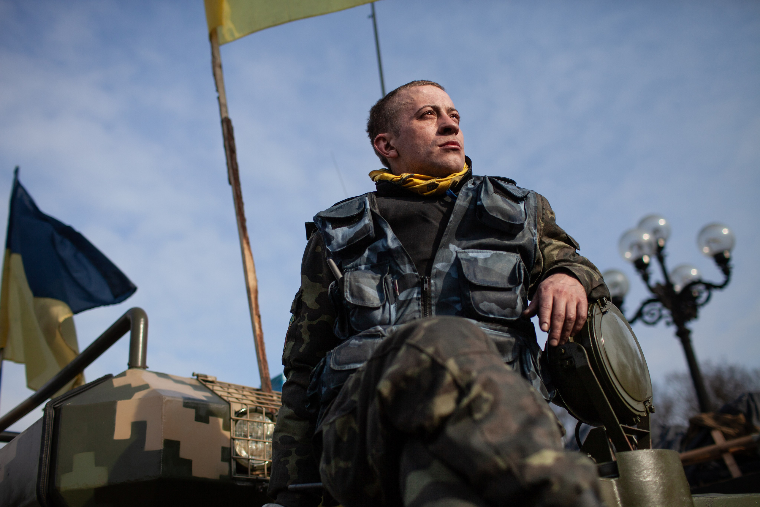 Киев после революции. Фотограф Роман Демьяненко