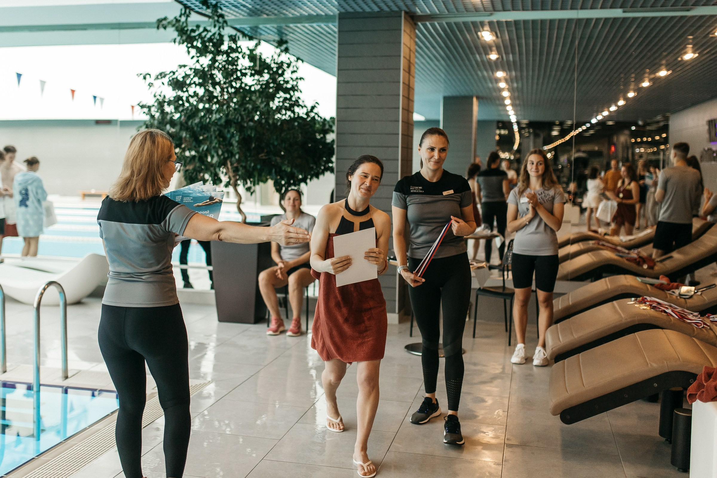 Соревнования по плаванию (лето)