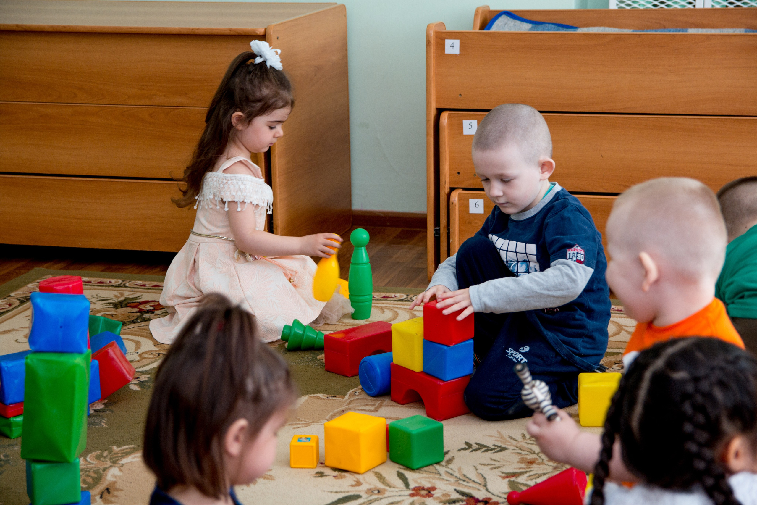 Съемки жизни в детском саду. Выпускные альбомы в Обнинске