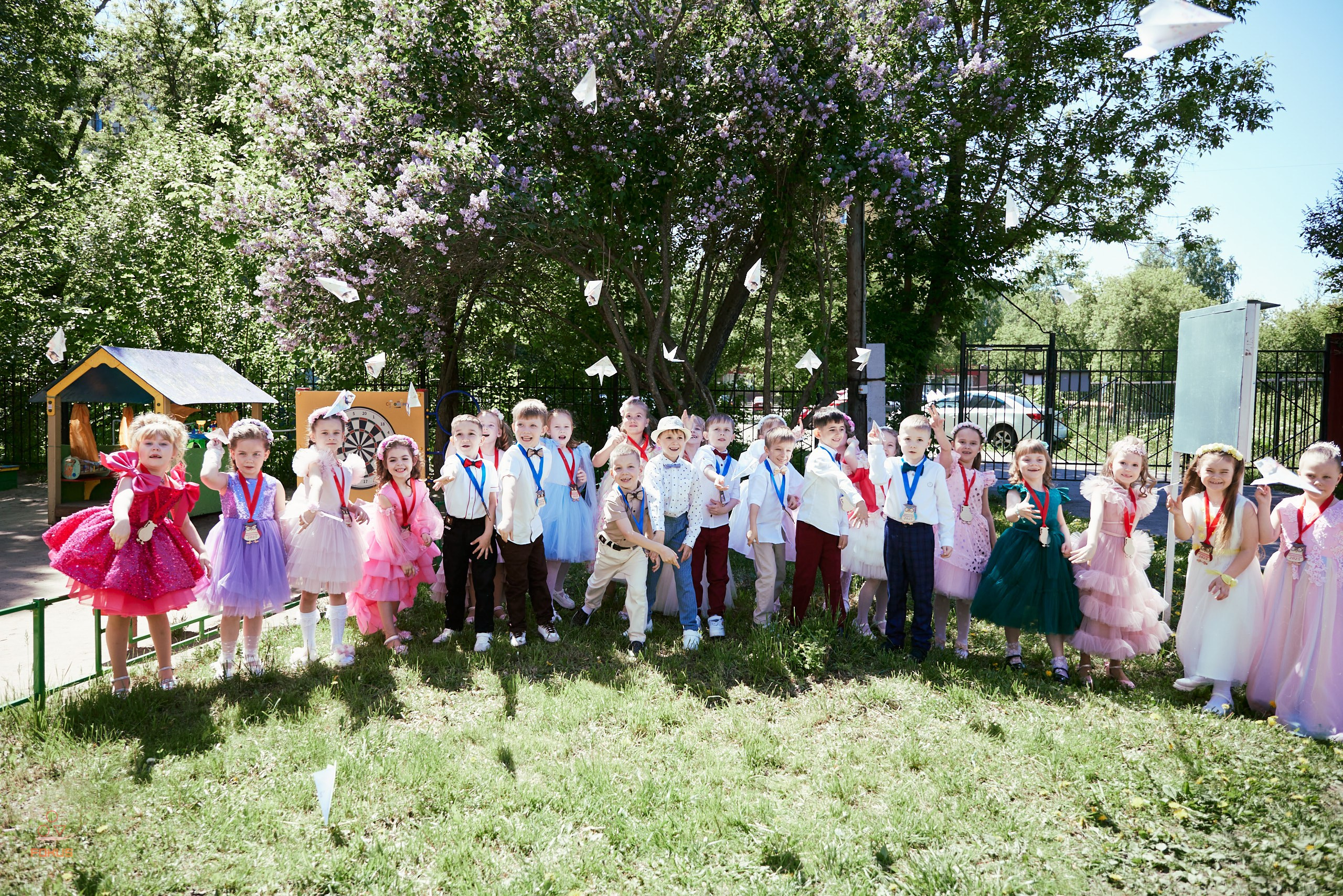 Выпускной детский сад. Спортивный фотограф Некрасов Денис