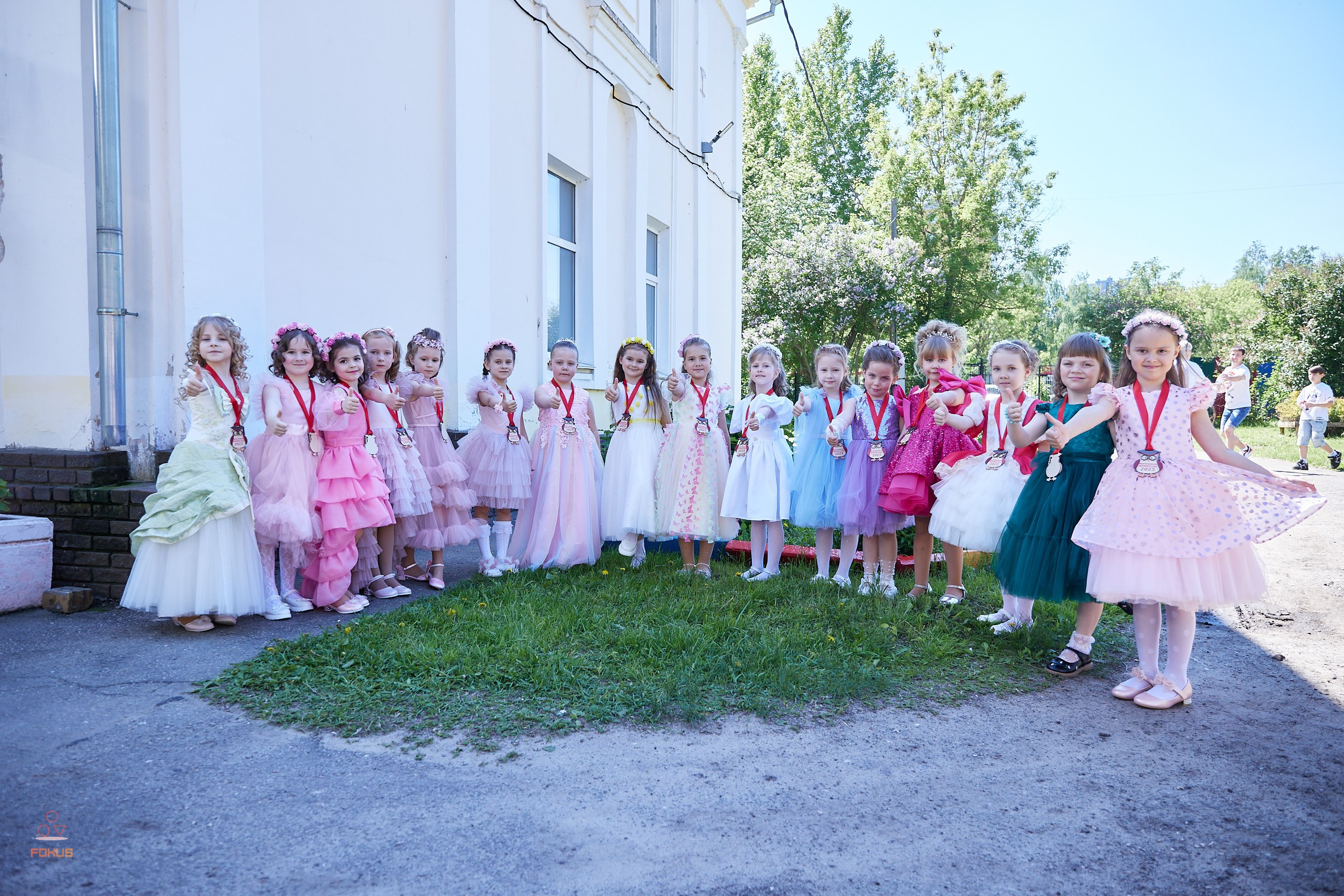 Выпускной детский сад. Спортивный фотограф Некрасов Денис
