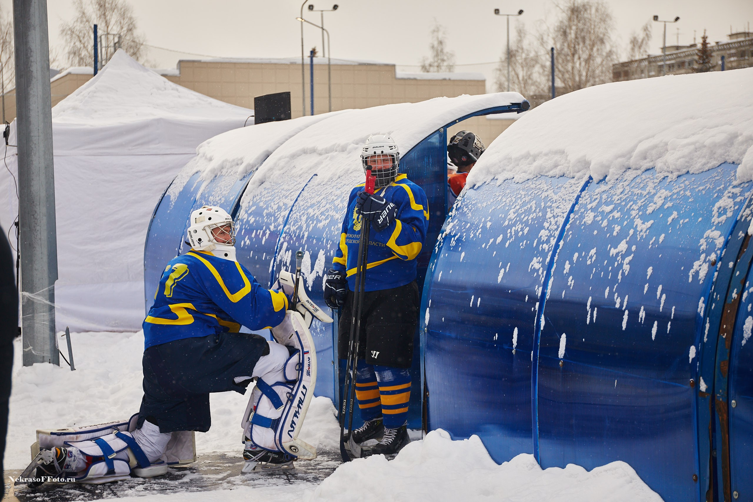 Турнир по хоккею «Русская классика» в рамках Офицерской хоккейной лиги. Спортивный фотограф Некрасов Денис