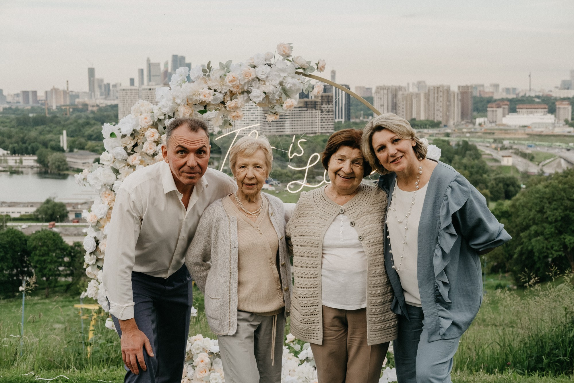 На высоте. Свадебный фотограф Александра Тюлякова