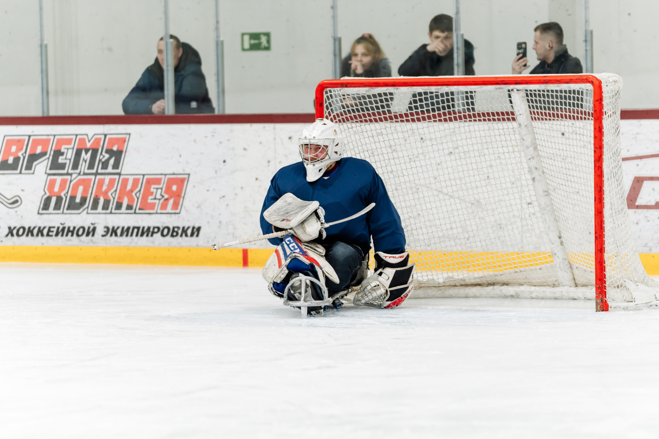 Игра в следж хоккей приуроченная 23.02.26 в арене Сталкер