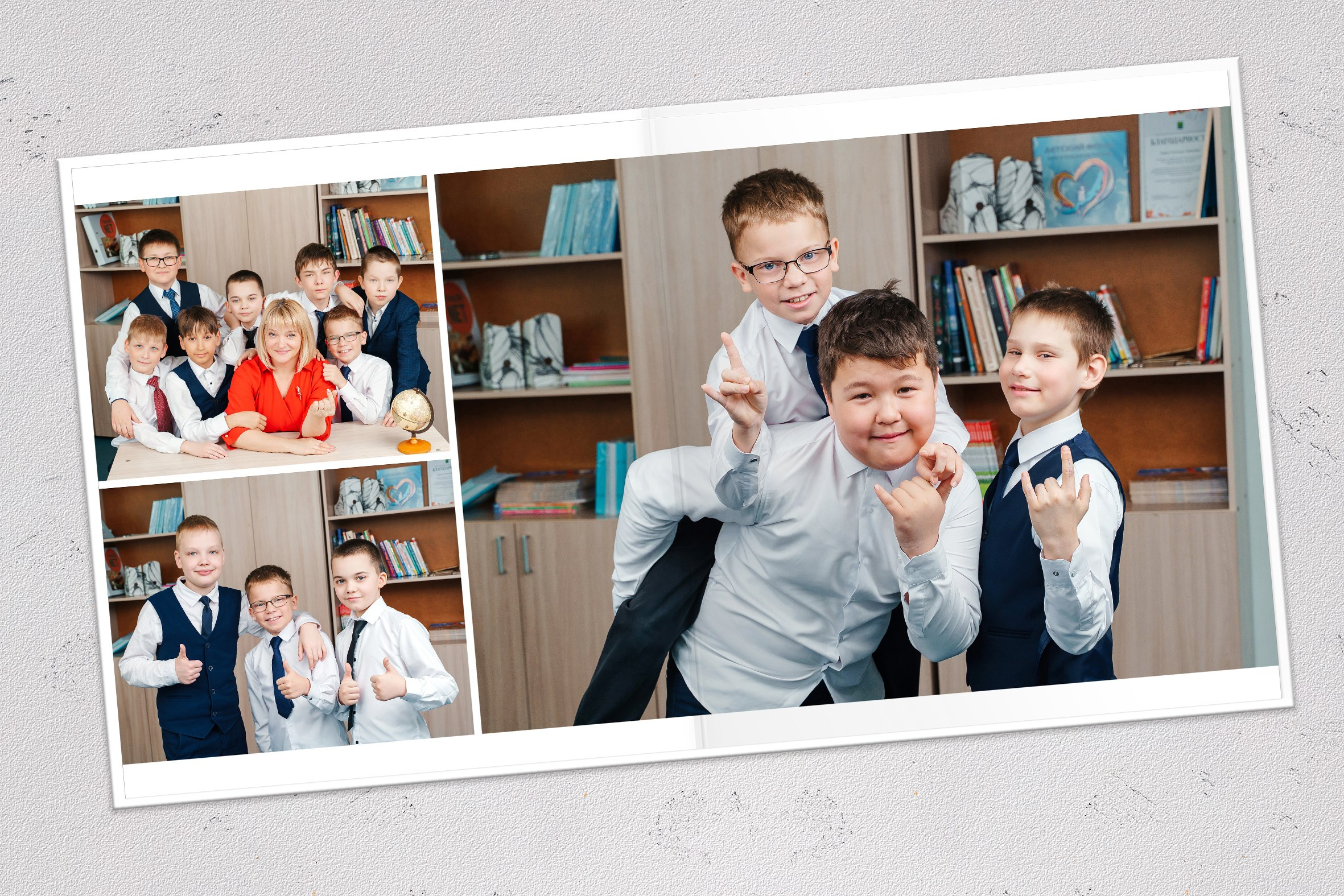 Фотоальбомы на выпускной для 4-х классов