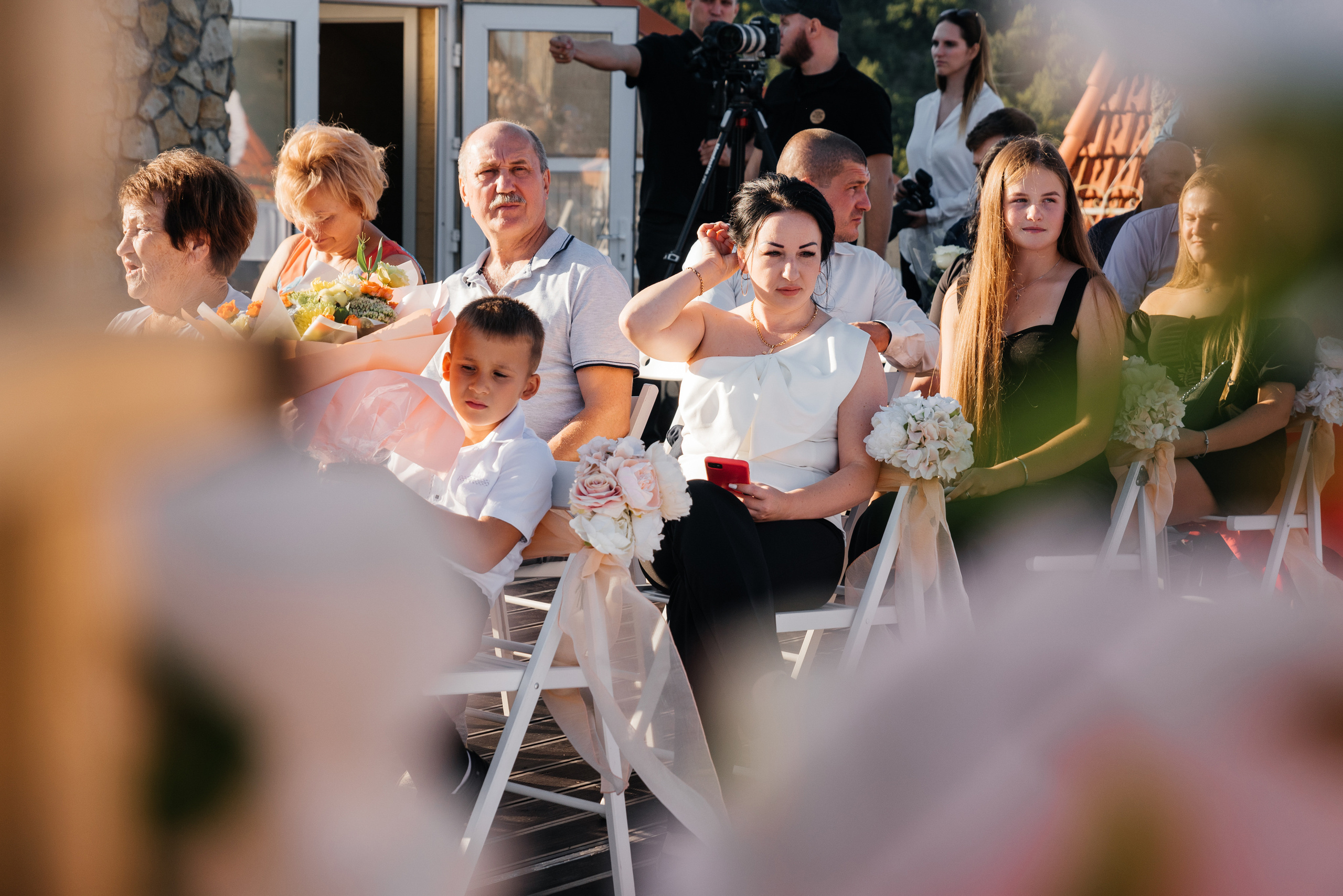 Гости на выездной церемонии 