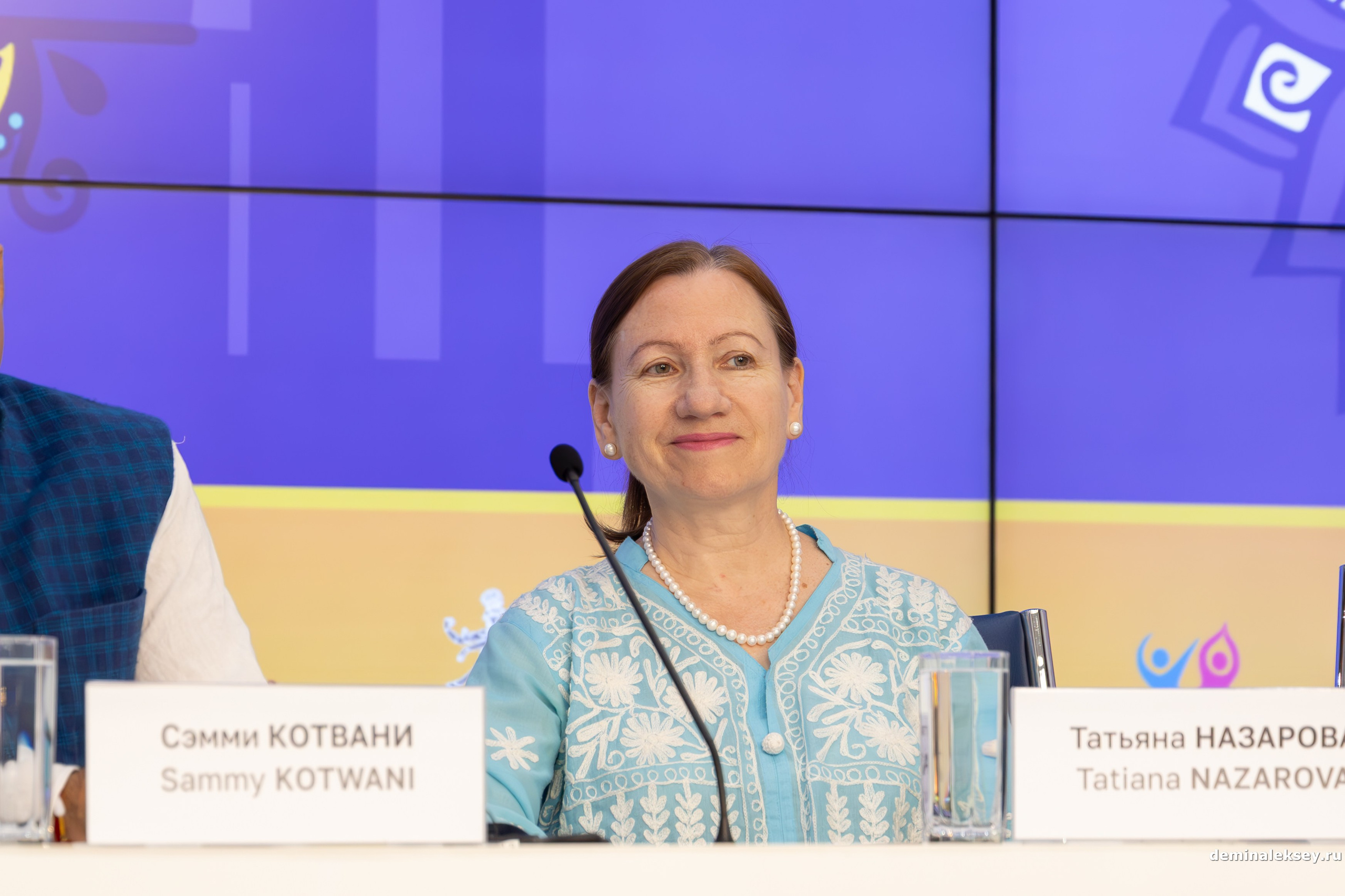 Пресс-конференция, приуроченная к проведению 9-го фестиваля «День Индии». Репортажный, семейный и студийный фотограф в Москве Демин Алексей