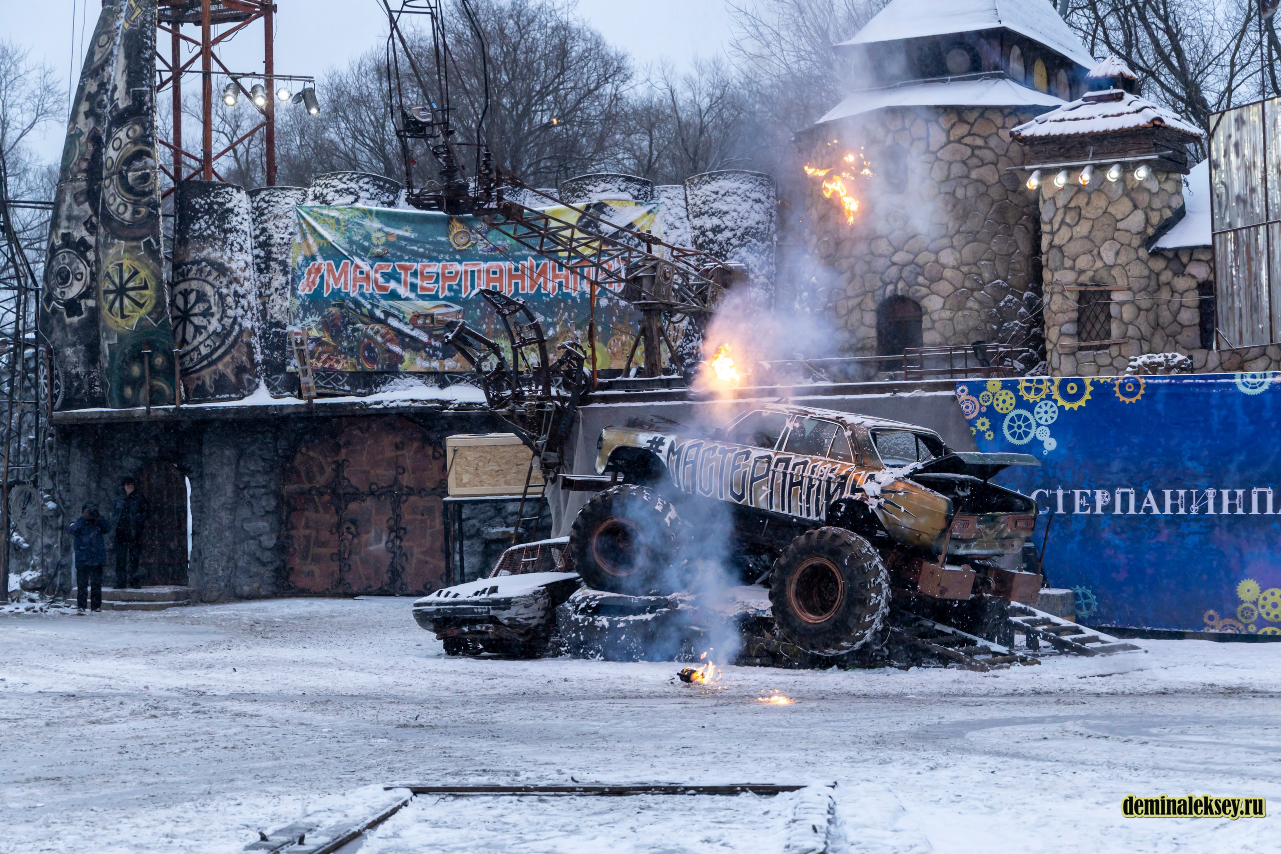 Танки против Монстр-Траков. Репортажный, семейный и студийный фотограф в Москве Демин Алексей