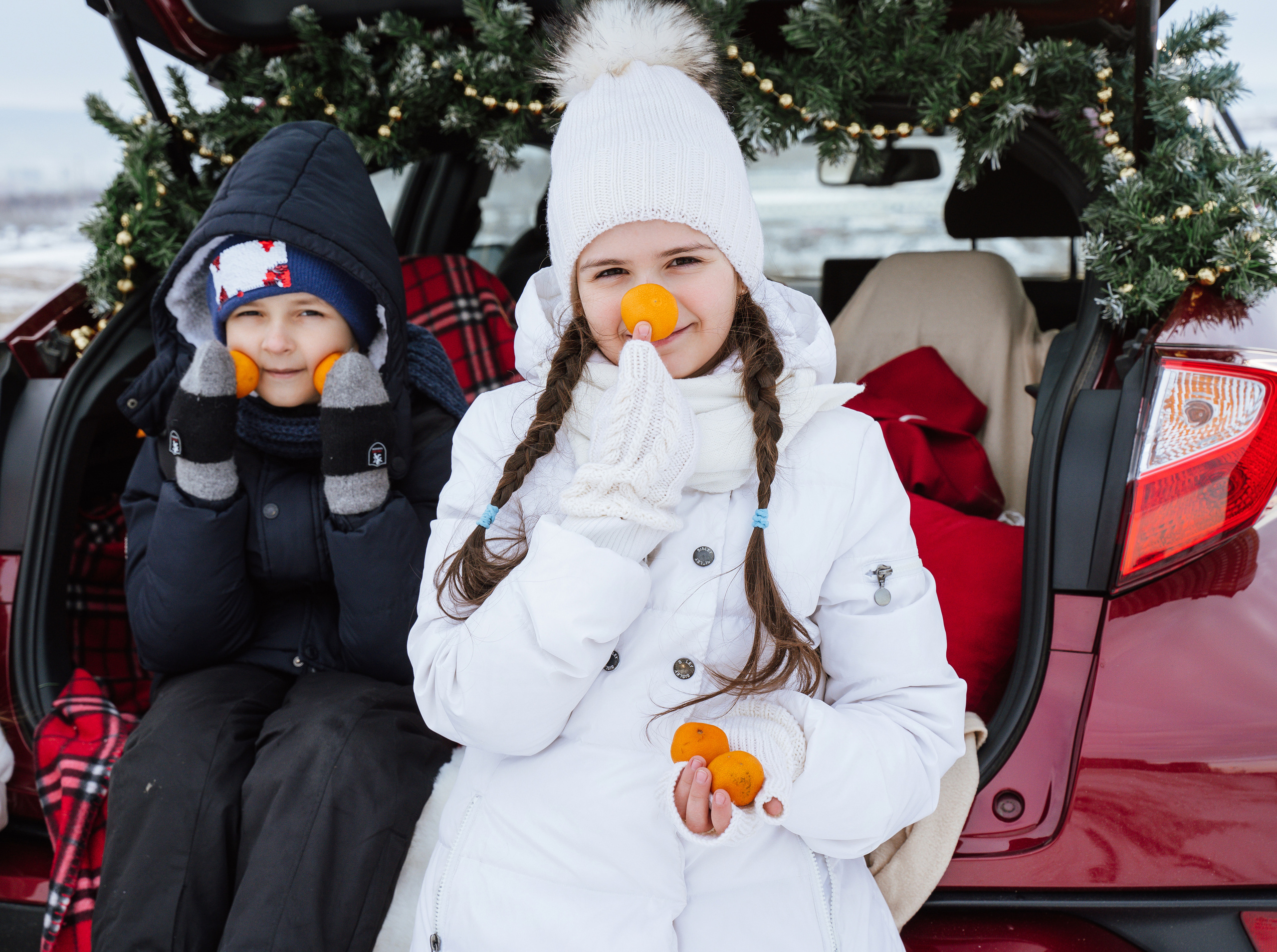 Новогодняя фотосессия. Фотограф Ким Наталья в Красноярске