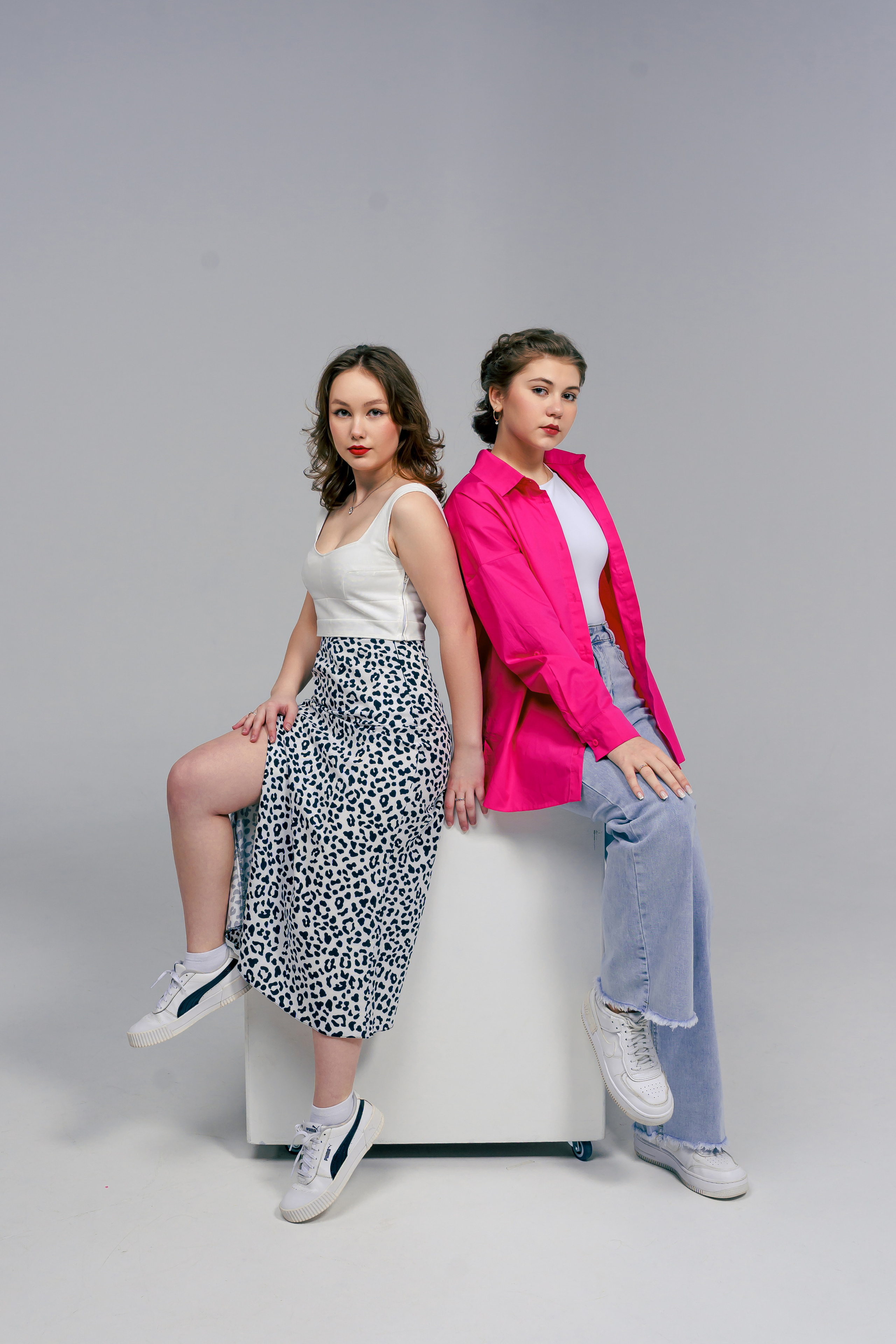 Необычная фотосессия в студии для подростков. Фотограф Ким Наталья в Красноярске