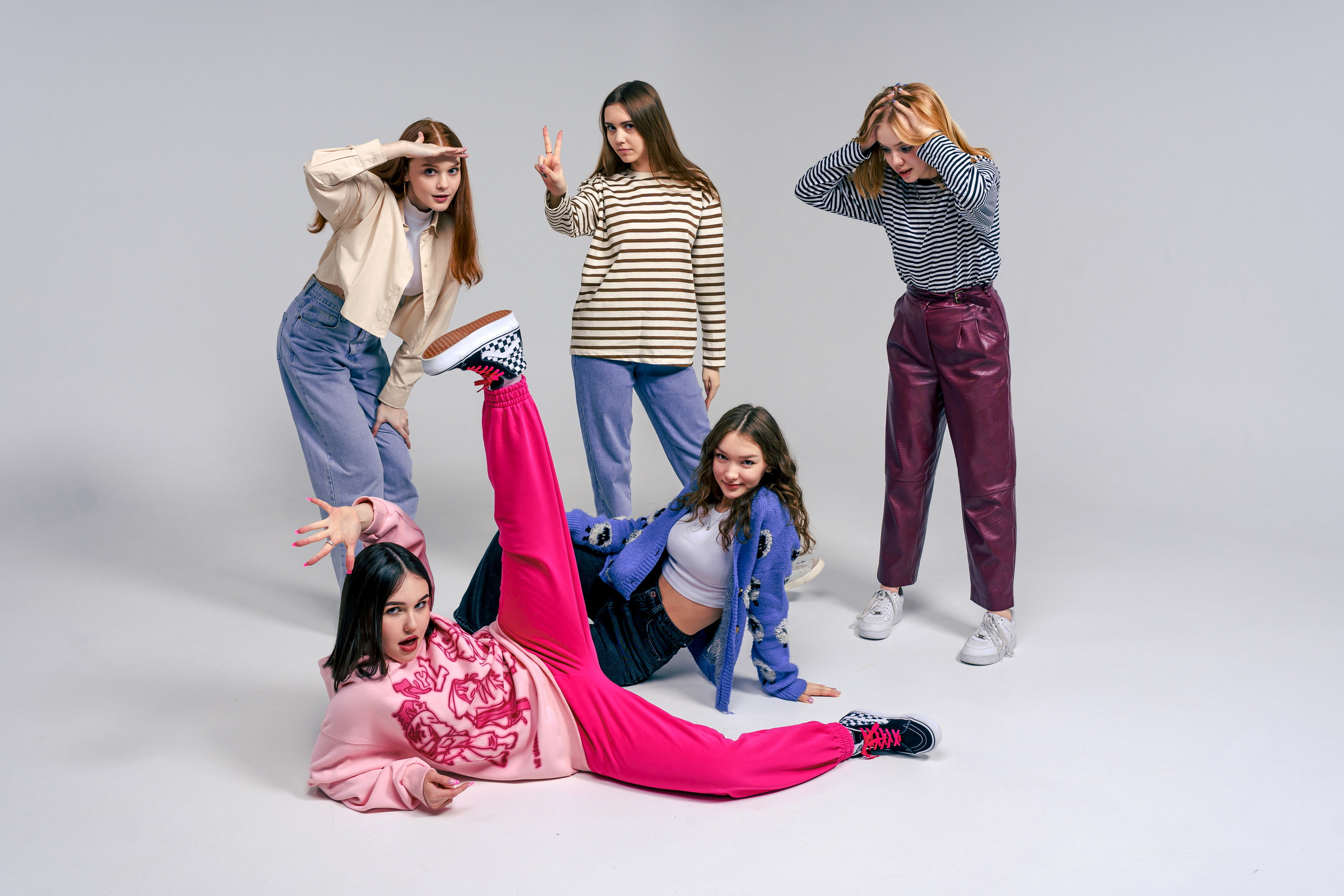 Необычная фотосессия в студии для подростков. Фотограф Ким Наталья в Красноярске