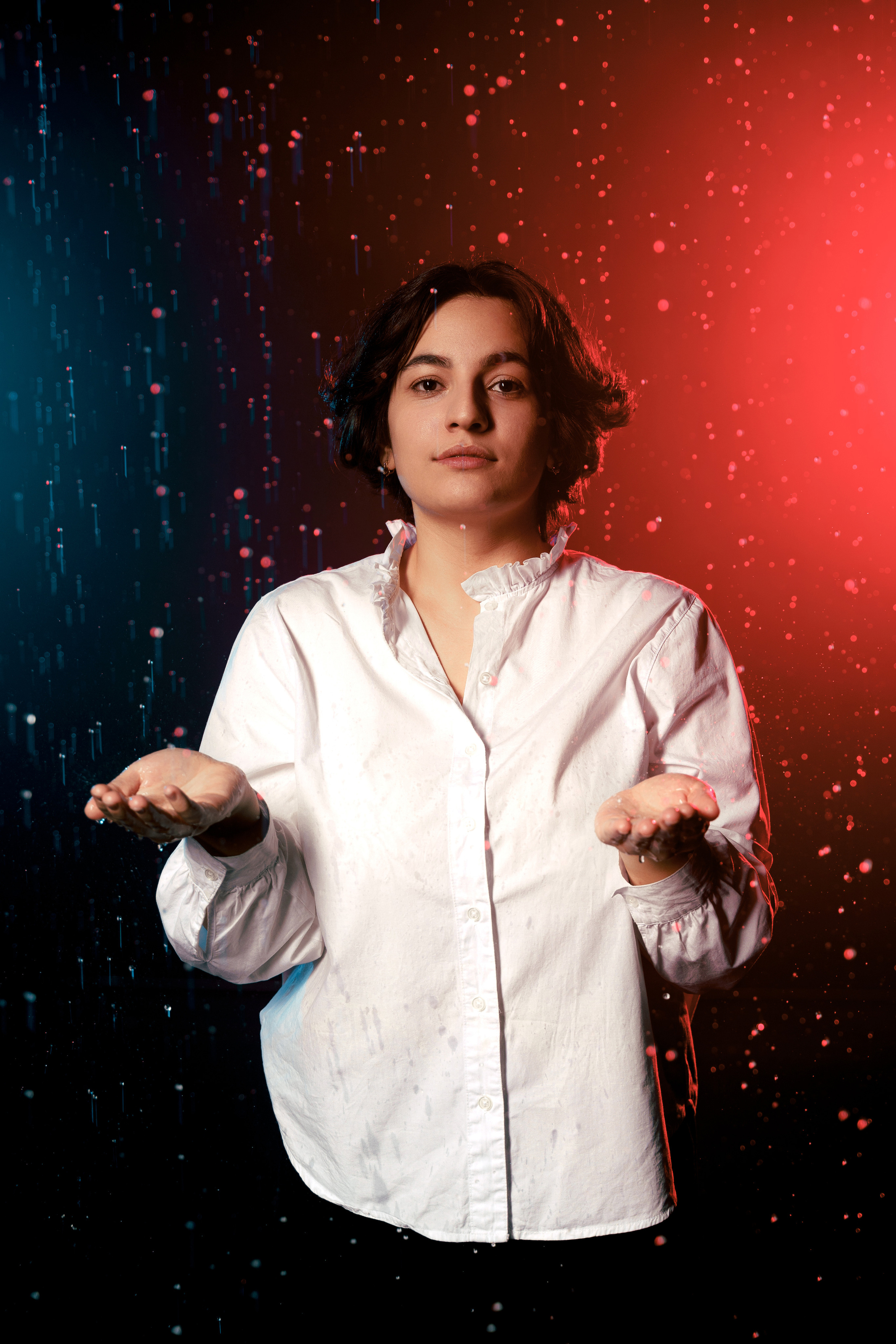 Фотосессия под дождём. Фотограф Ким Наталья в Красноярске