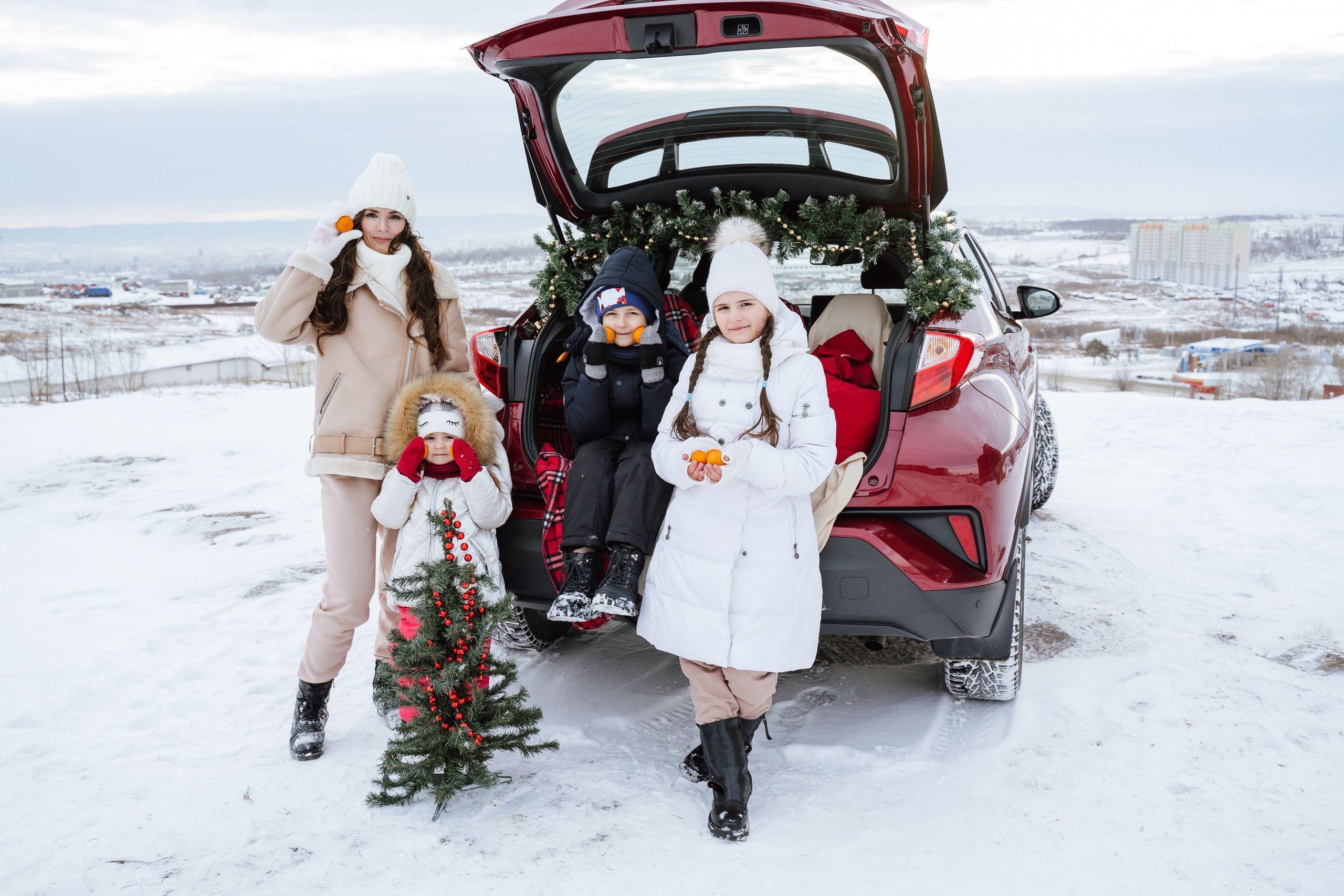 Новогодняя фотосессия. Фотограф Ким Наталья в Красноярске