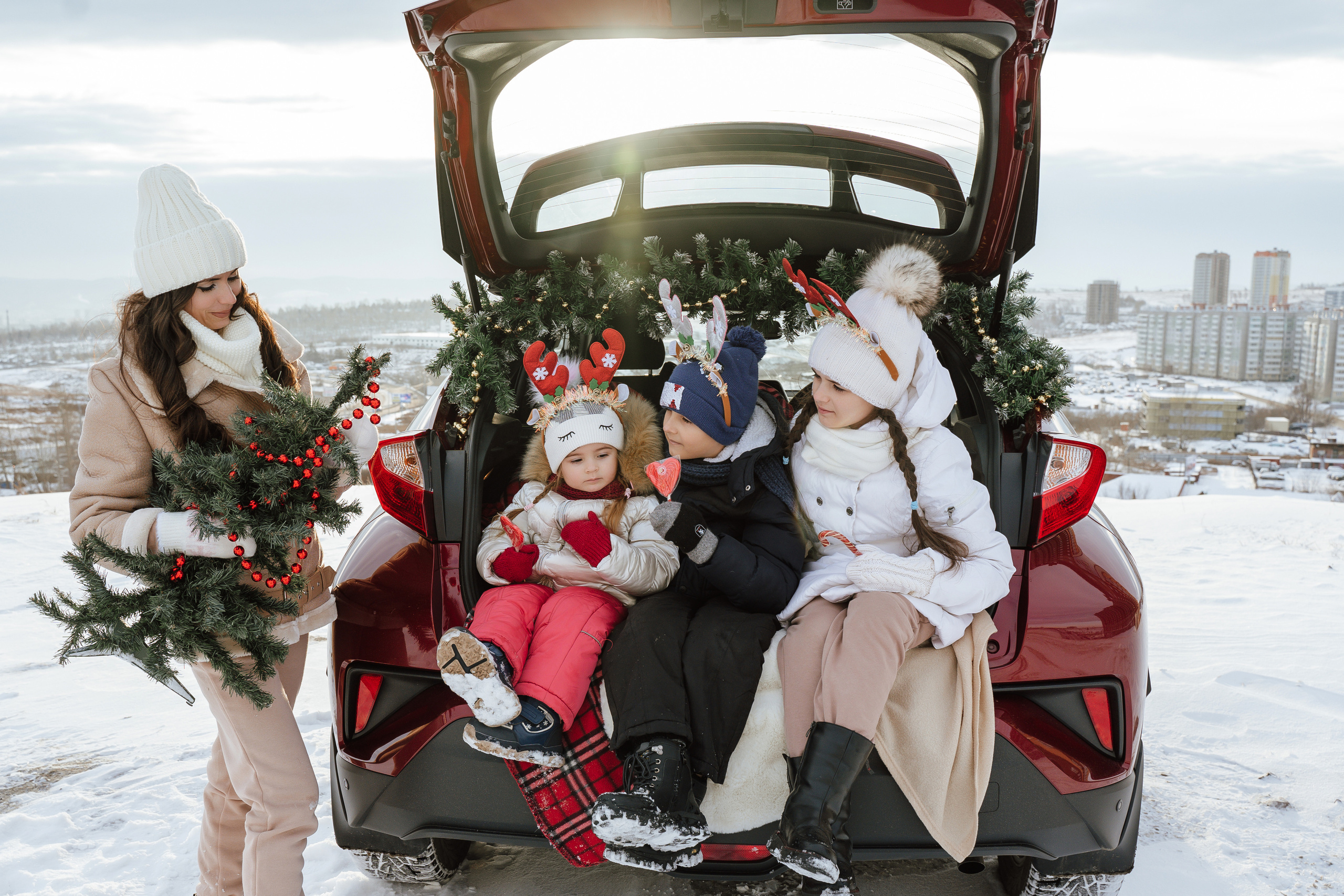 Новогодняя фотосессия. Фотограф Ким Наталья в Красноярске