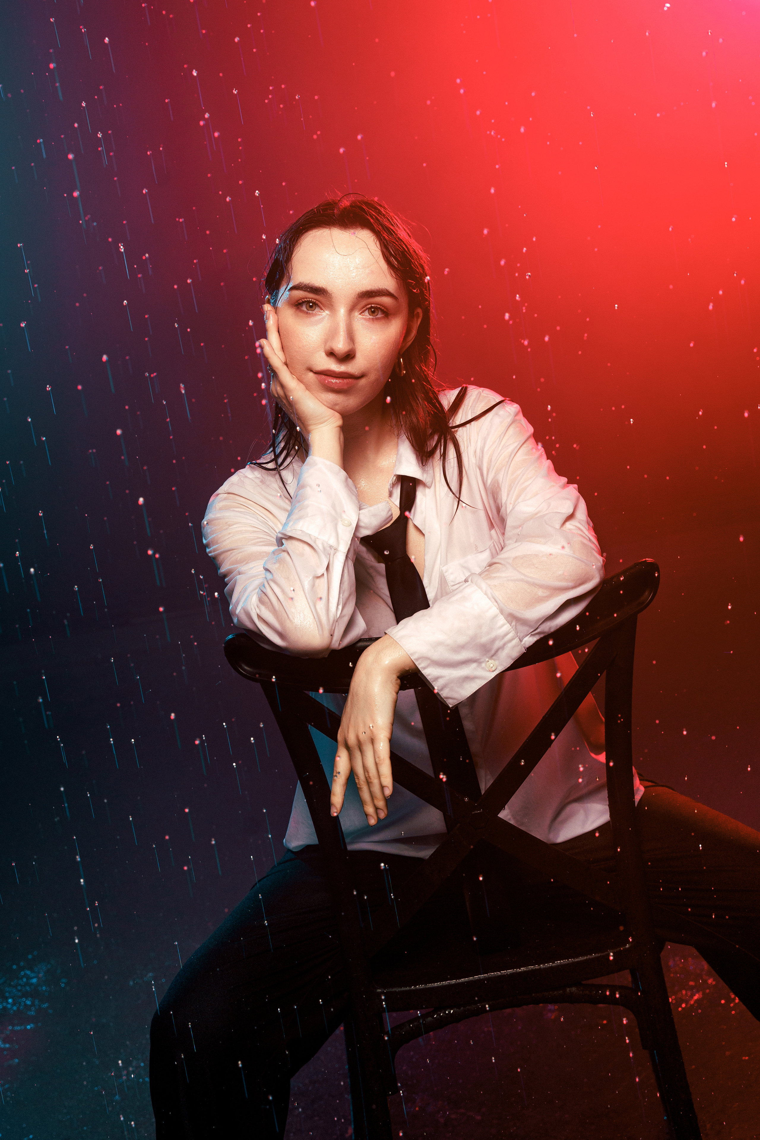 Фотосессия под дождём. Фотограф Ким Наталья в Красноярске