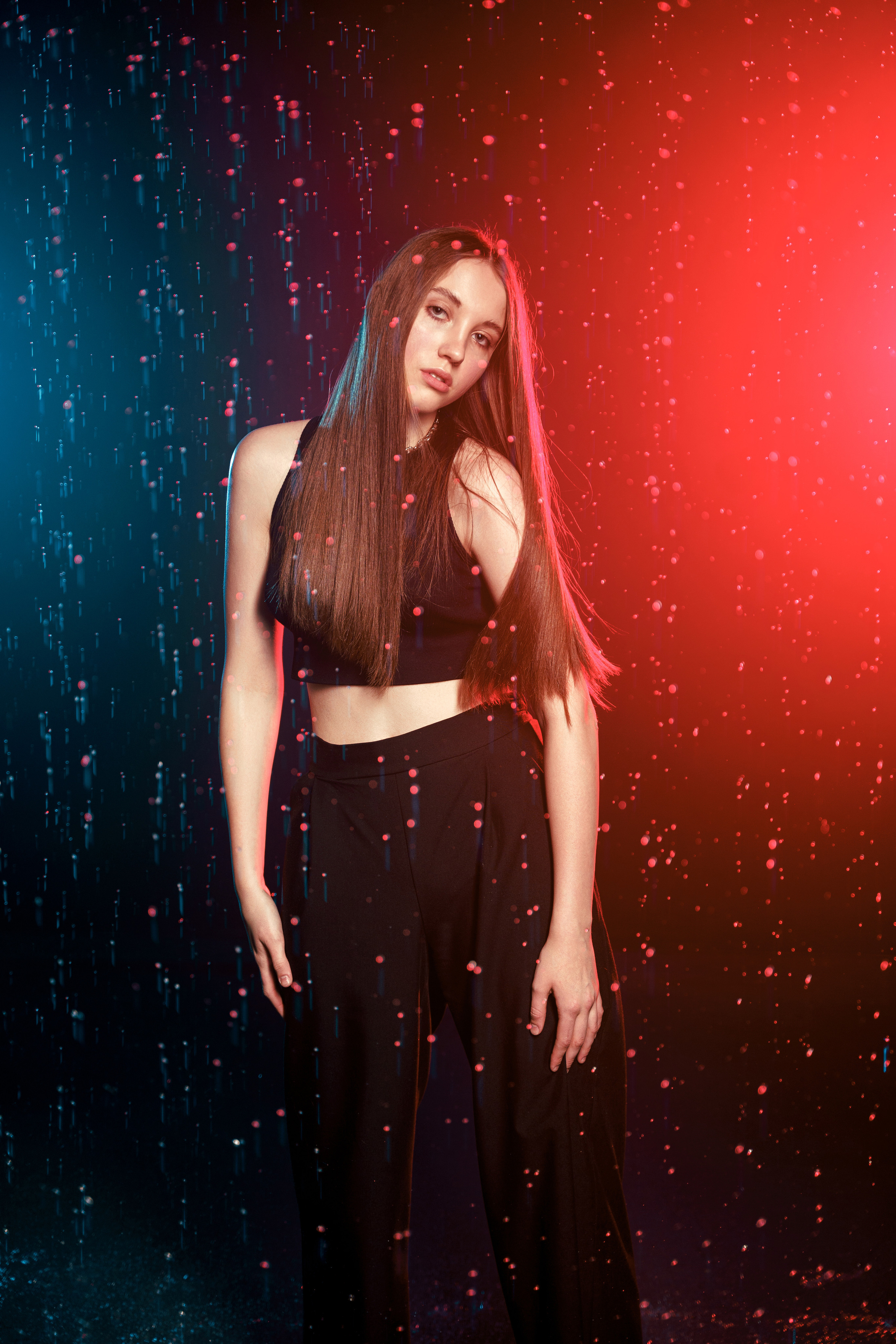 Фотосессия под дождём. Фотограф Ким Наталья в Красноярске
