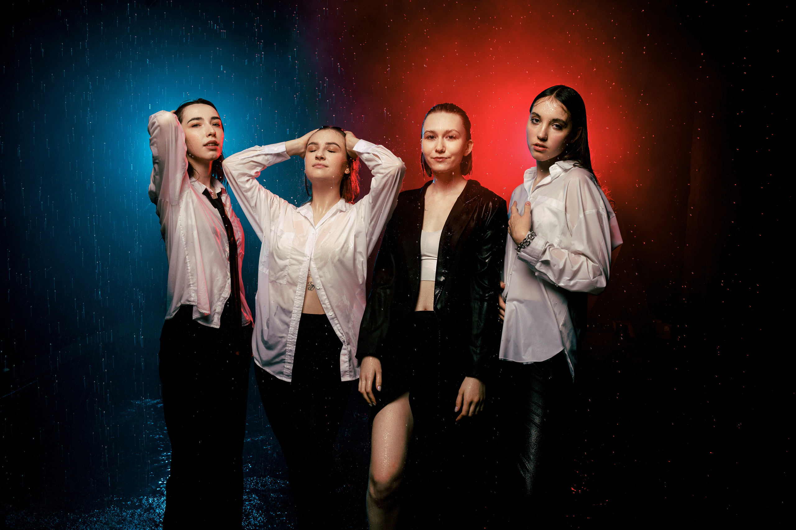 Фотосессия под дождём. Фотограф Ким Наталья в Красноярске