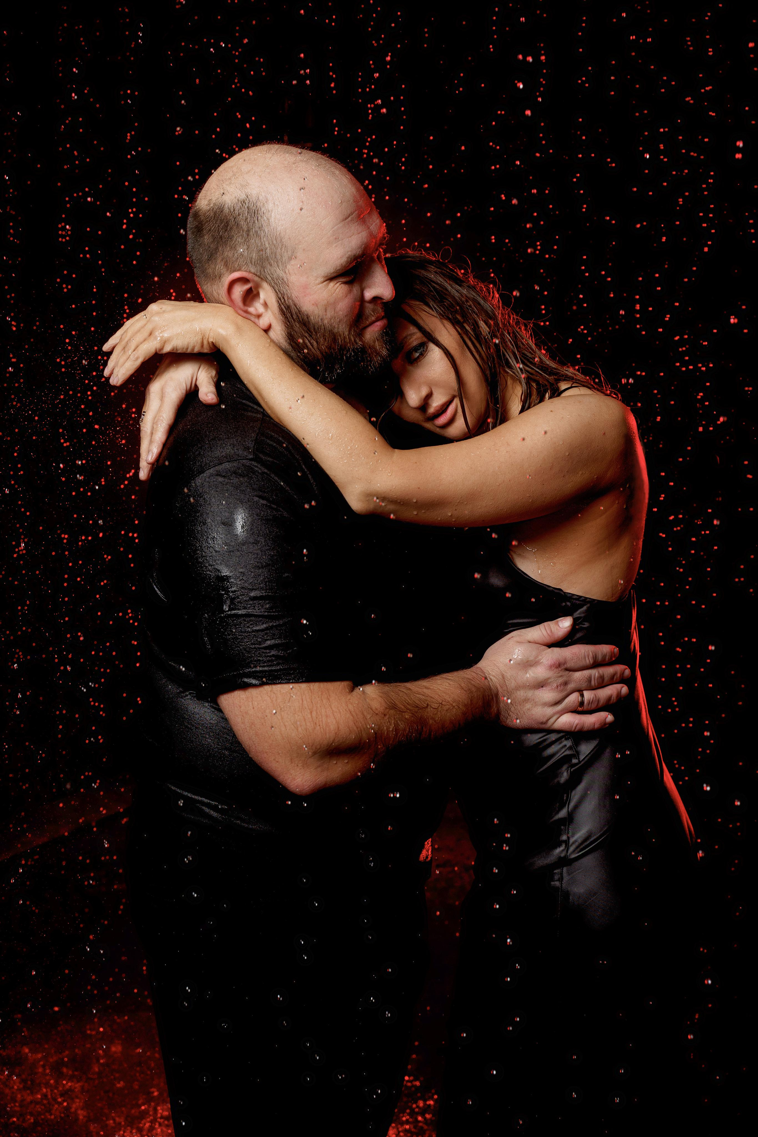 Фотосессия под дождём. Фотограф Ким Наталья в Красноярске