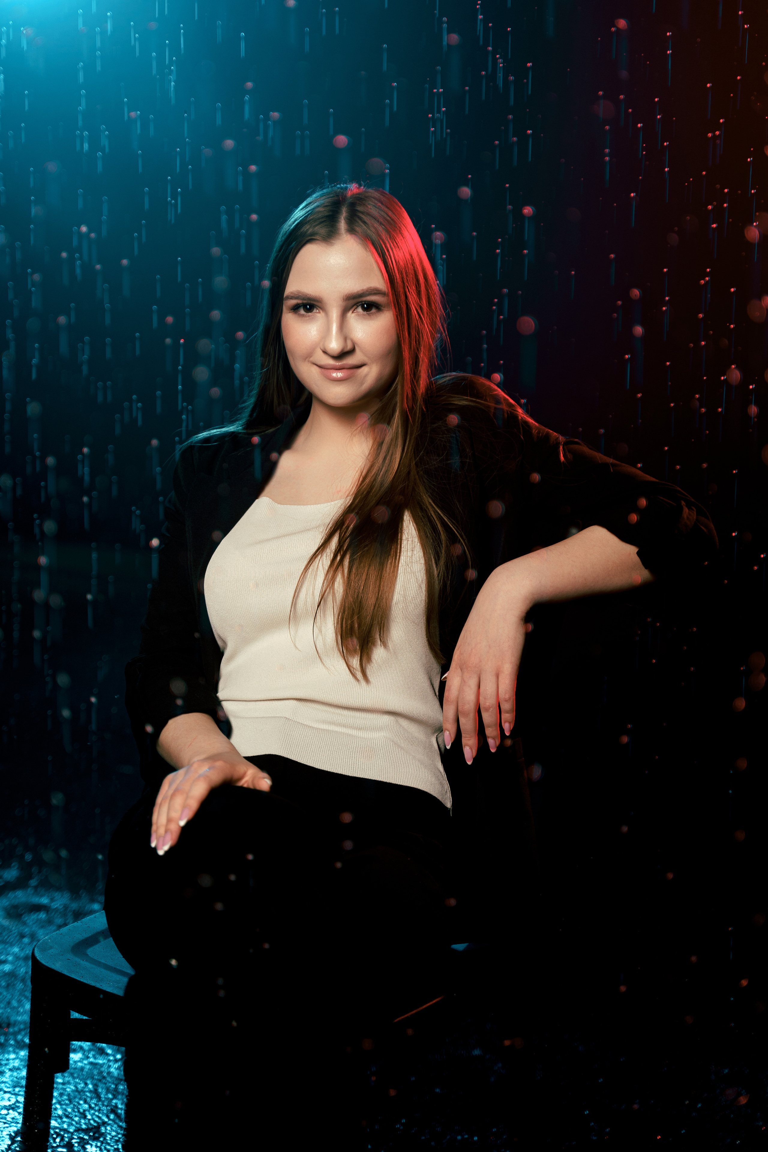 Фотосессия под дождём. Фотограф Ким Наталья в Красноярске