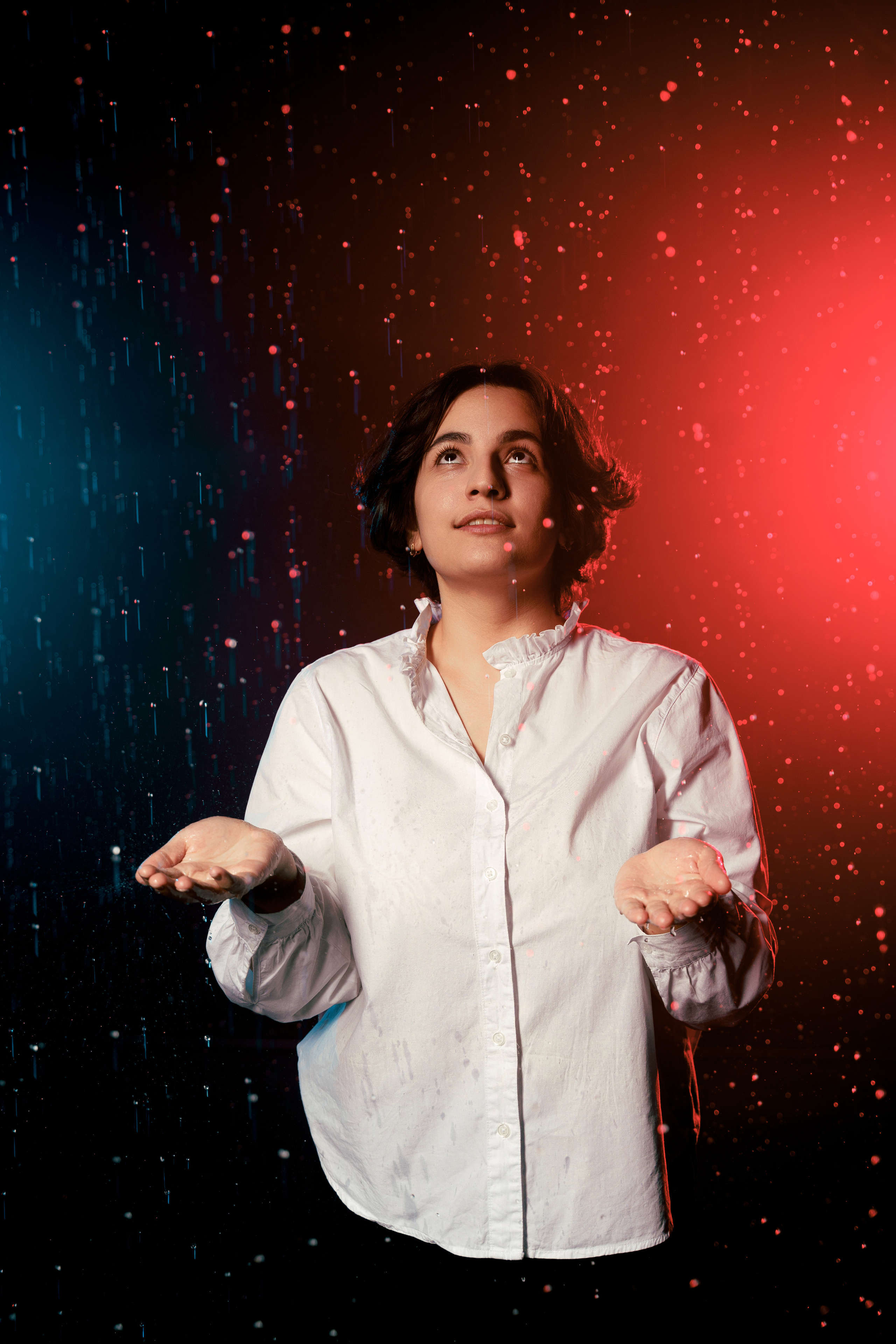 Фотосессия под дождём. Фотограф Ким Наталья в Красноярске