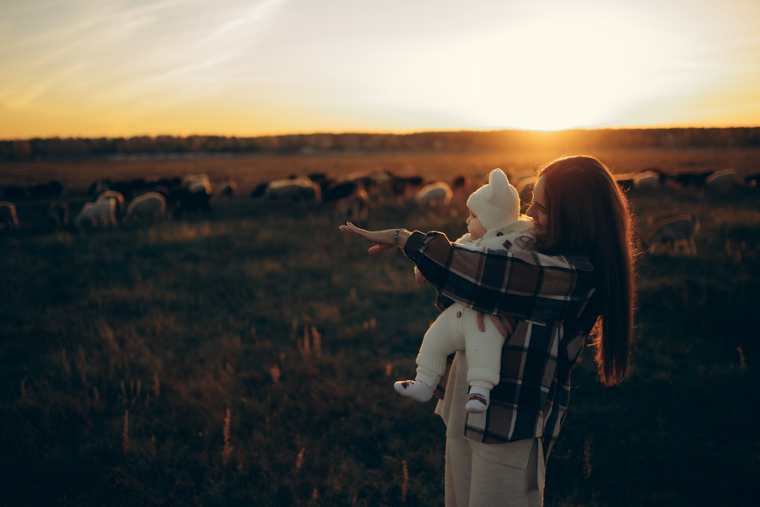 Встреча заката. Семейный и детский фотограф в Щелково Алена Дробот