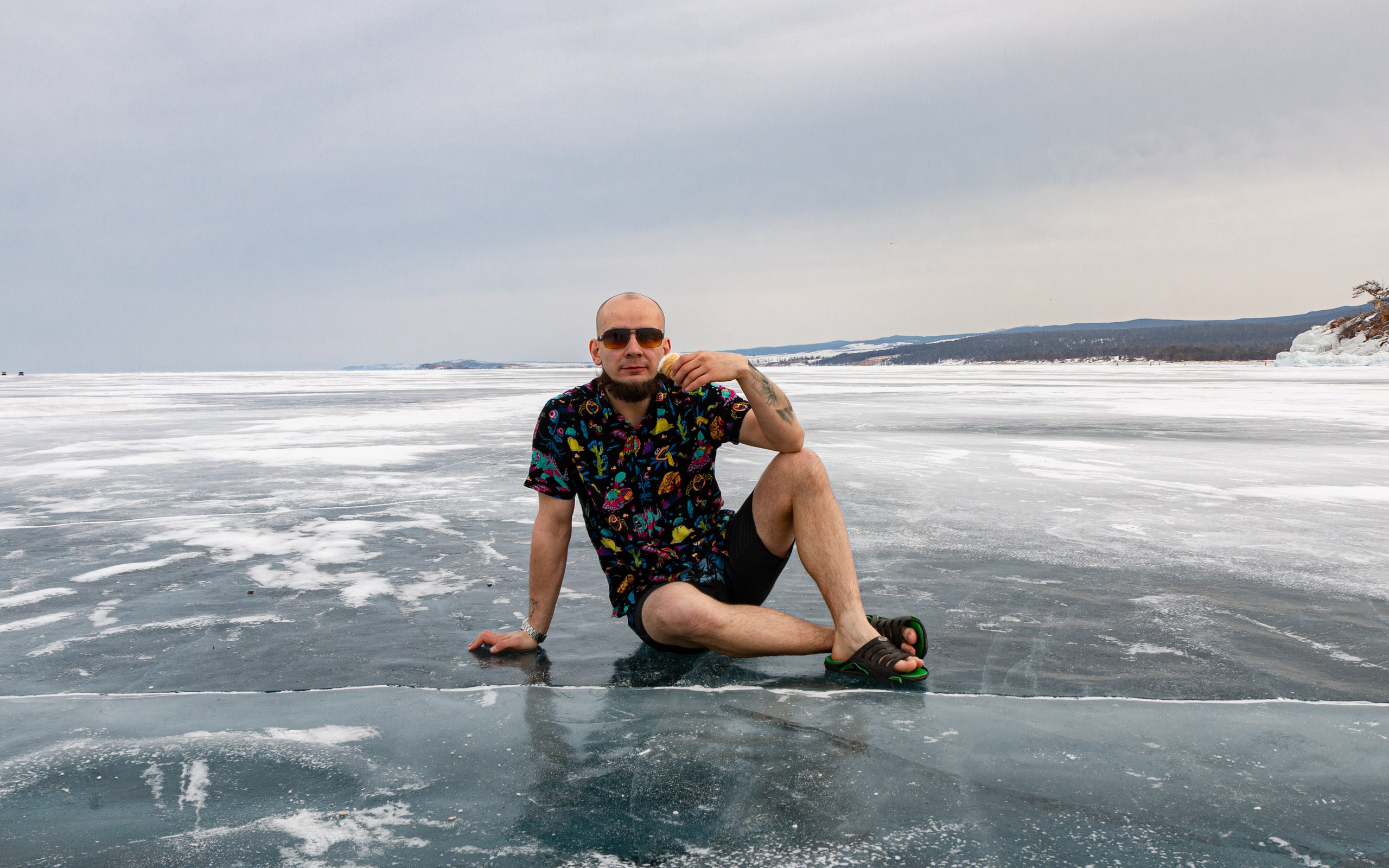 Байкал, зима 2023. Предметный и репортажный фотограф Алексей Кротов