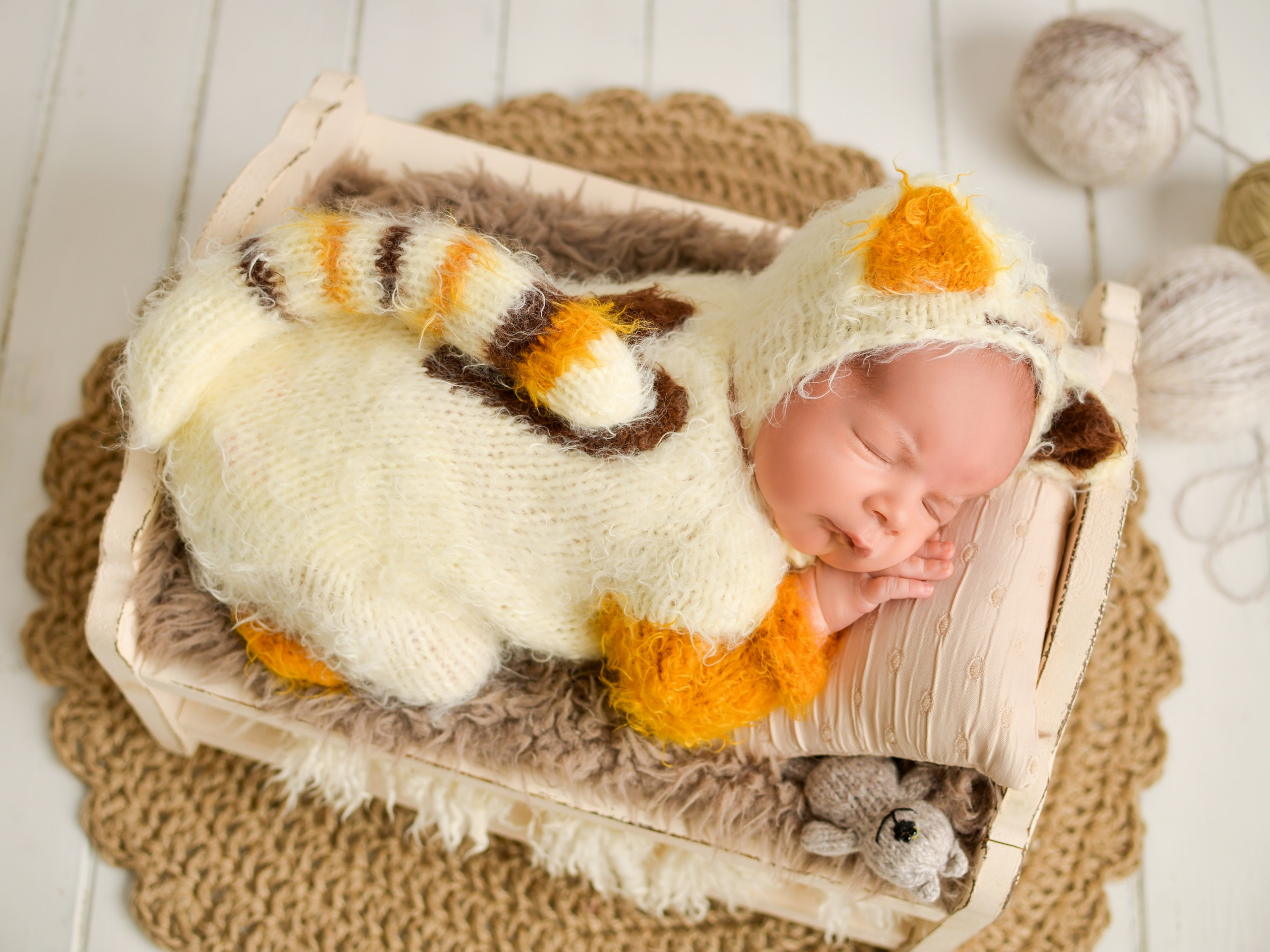 Фотосессия новорожденного в Краснодаре. Фотограф новорожденных Краснодар Малышенко Надежда