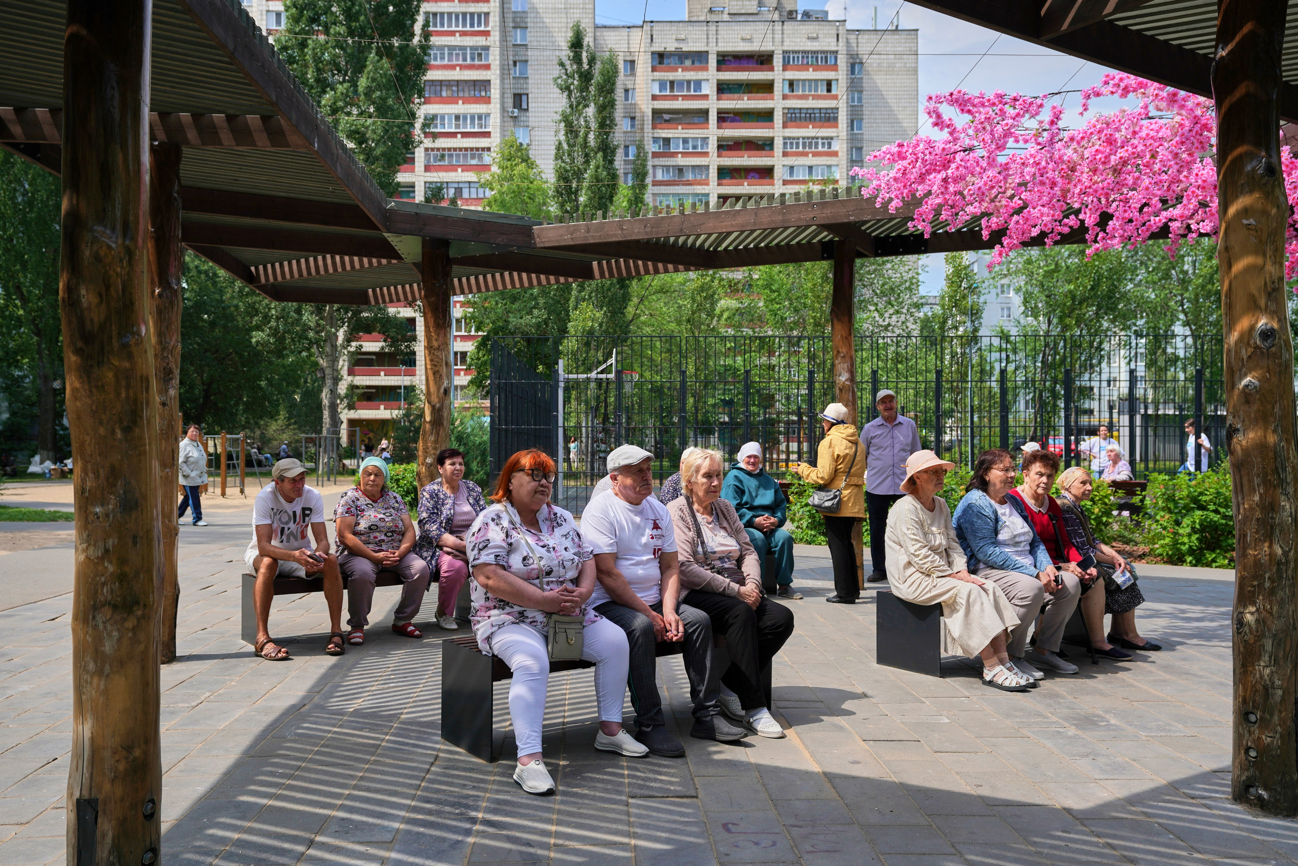 «Наш двор» ул. М.Чуйкова 25 Казань, 2025. Фотограф Казань