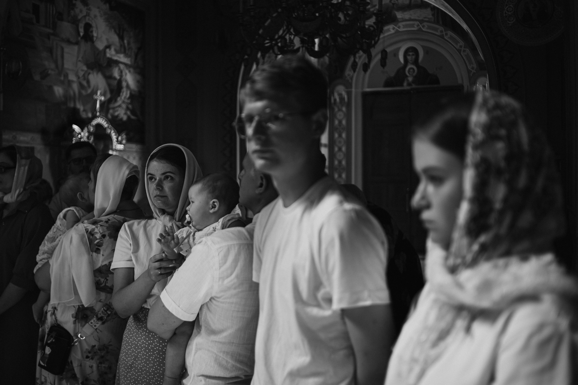 Крещение Надежды. Семейный фотограф в Волгодонске Краченцева Анна