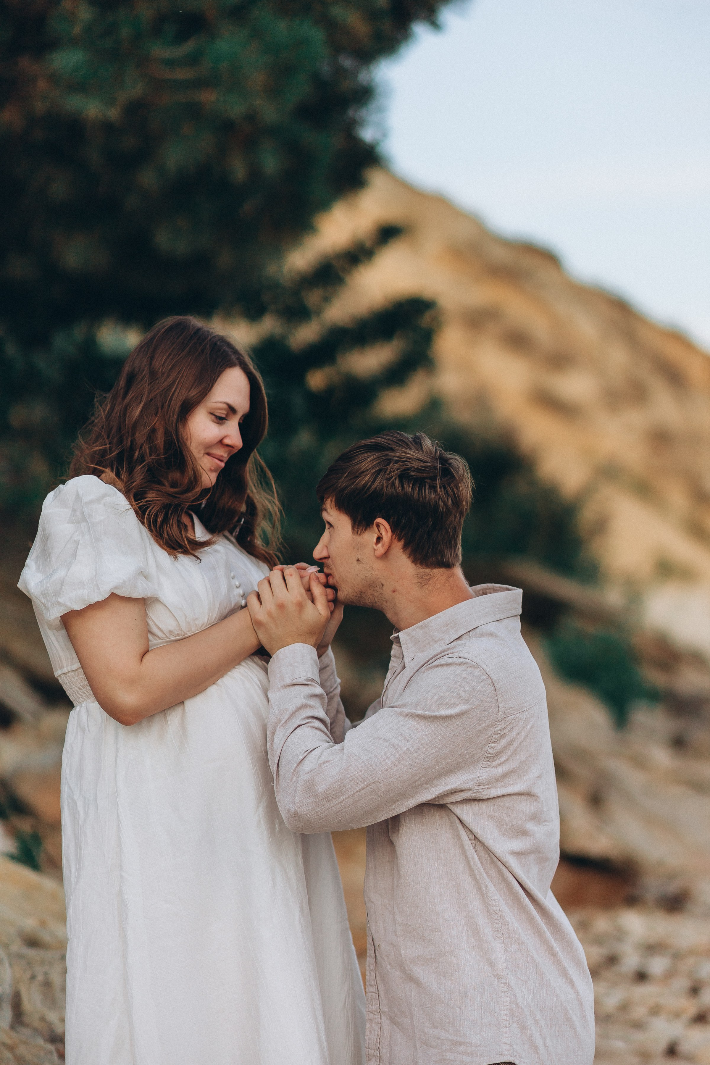 Антон и Даша в ожидании. Семейный фотограф в Волгодонске Краченцева Анна