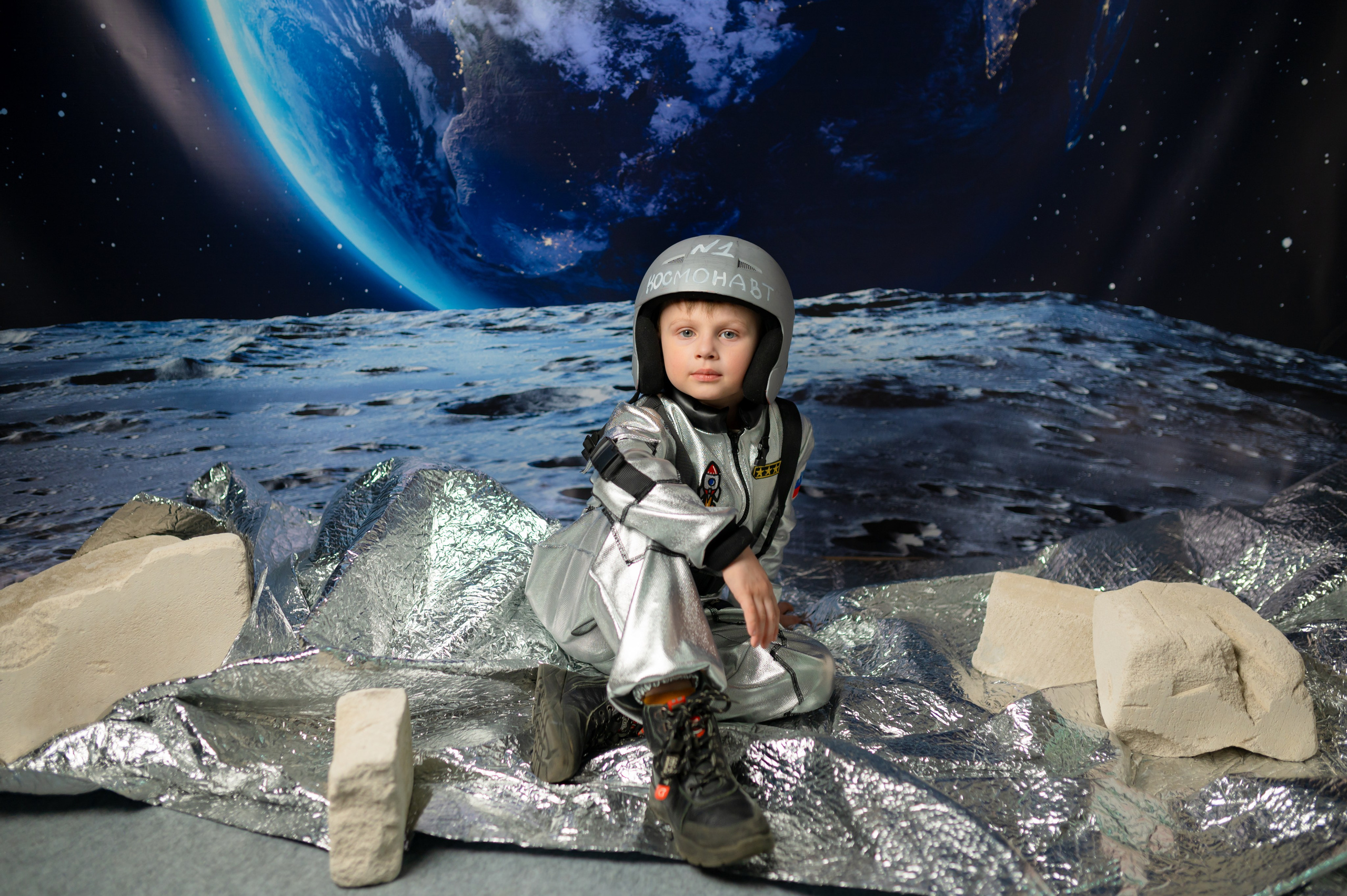 День Космонавтики. Детский фотограф в городе Жуковский Алиса Коробанова