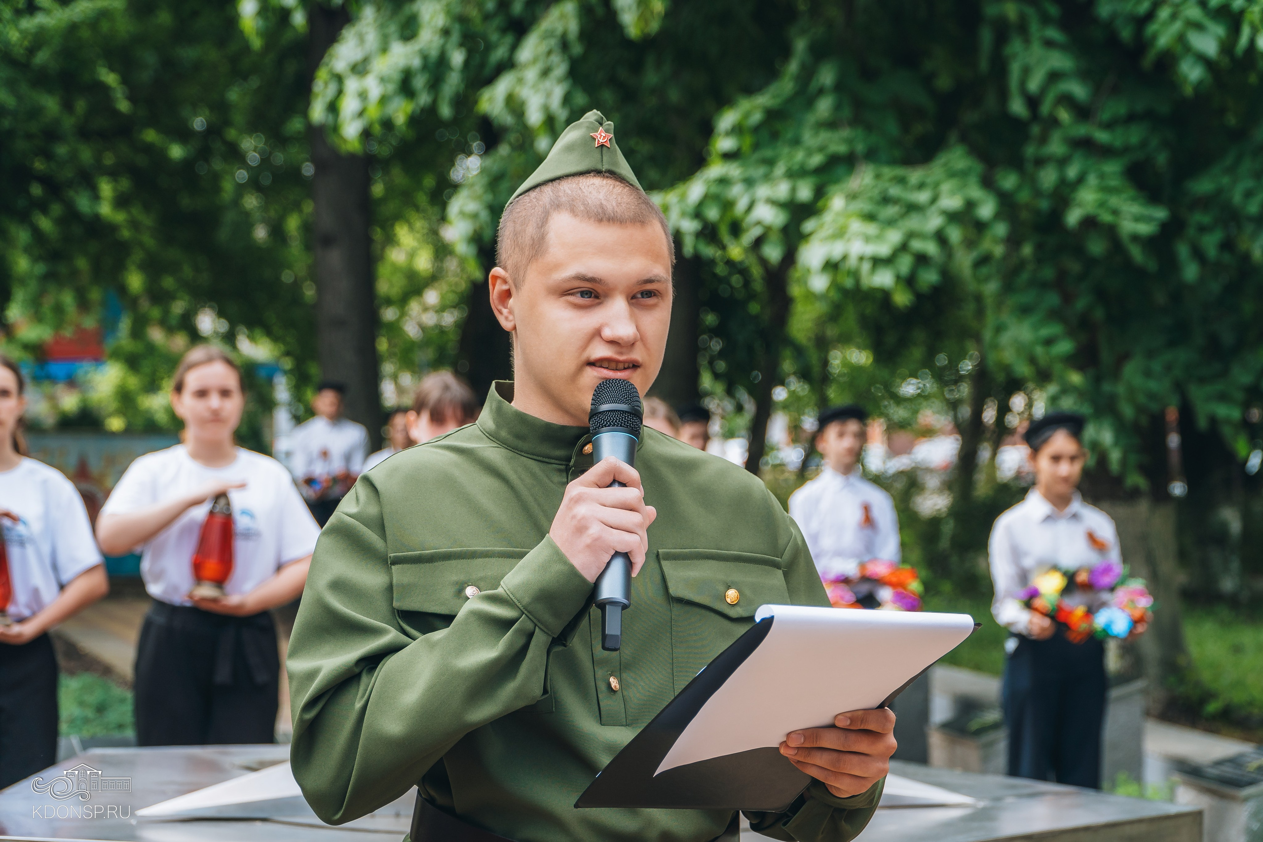Гражданско — патриотическая акция — «Мы помним». Новотитаровский Дом культуры