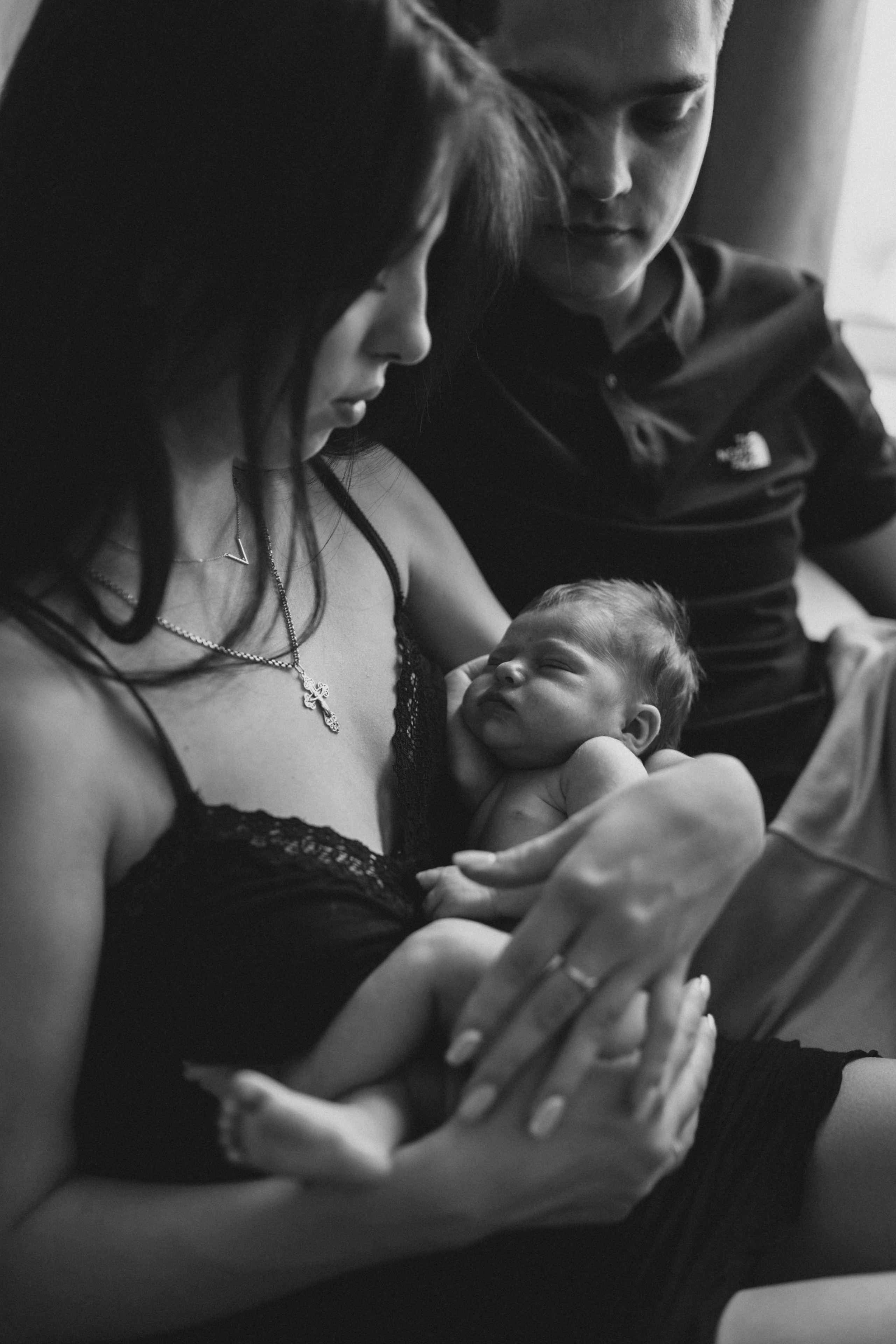 Семейная фотосессия с новорожденным ньюборн. Семейный фотограф в Москве и Люберцах Юлия Гуськова