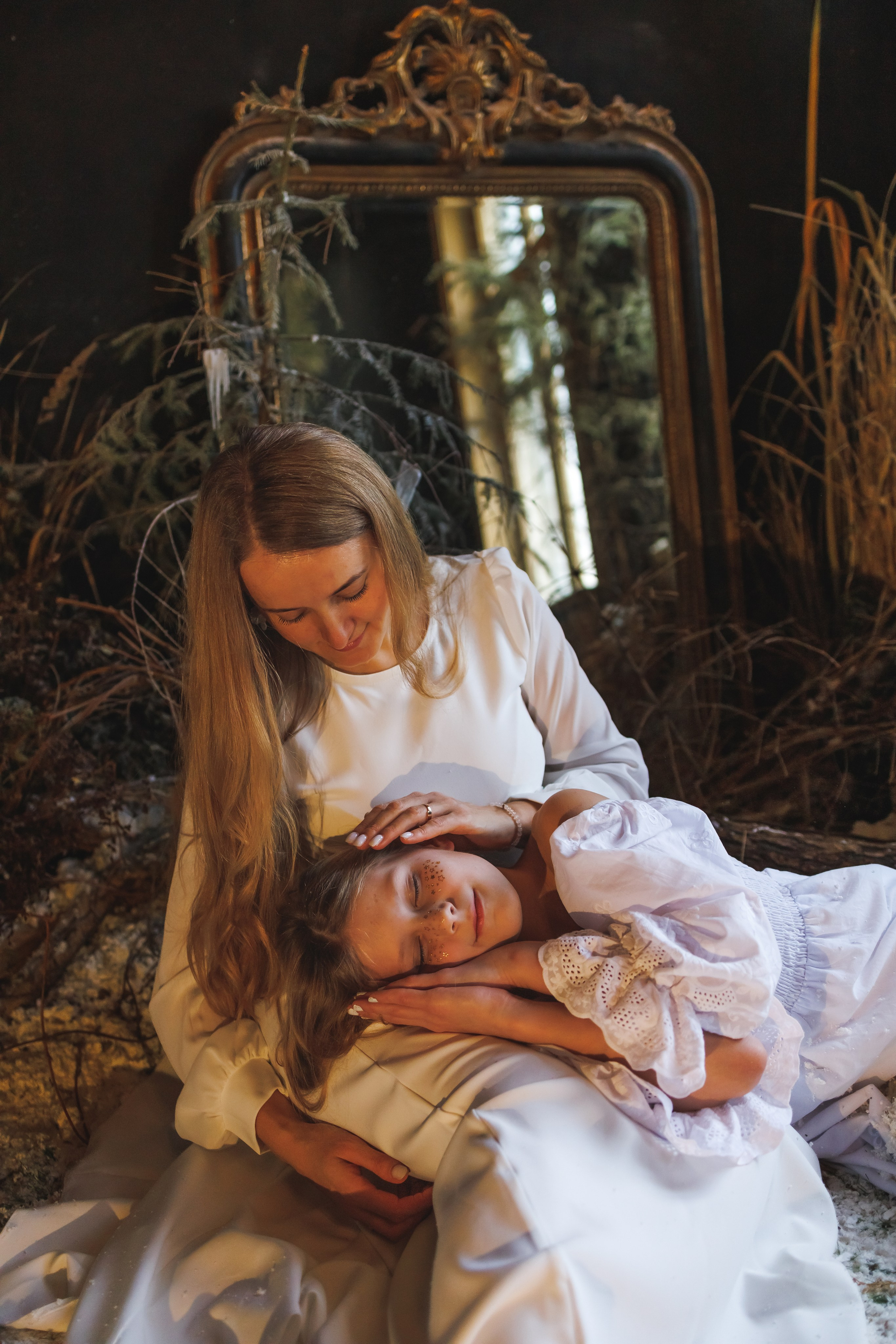 Волшебный зимний лес. Семейный и детский фотограф в Москве Анна Чертополох