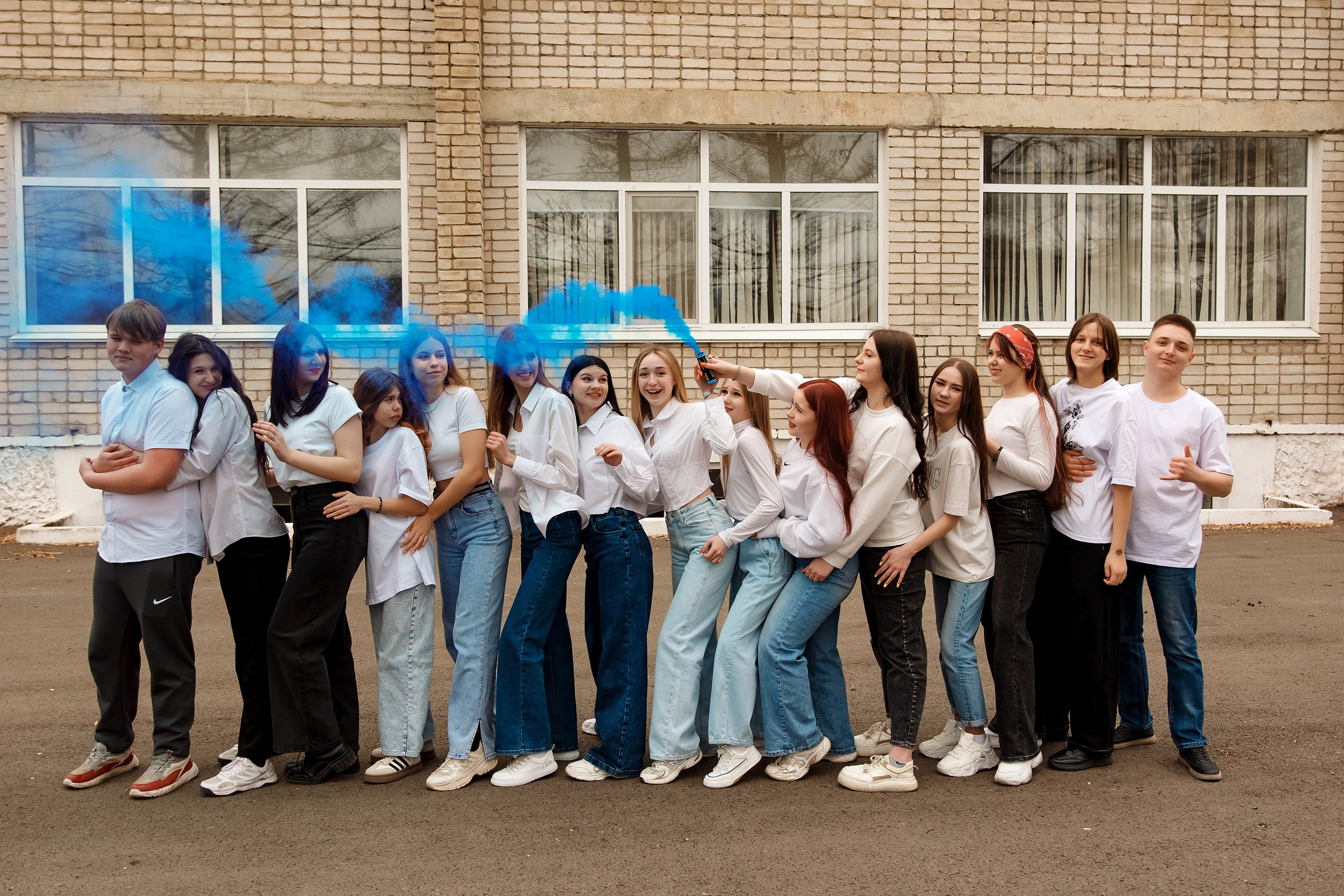 11 класс с. Барабаш. Фотограф Любовь Корниенко, Примоский край