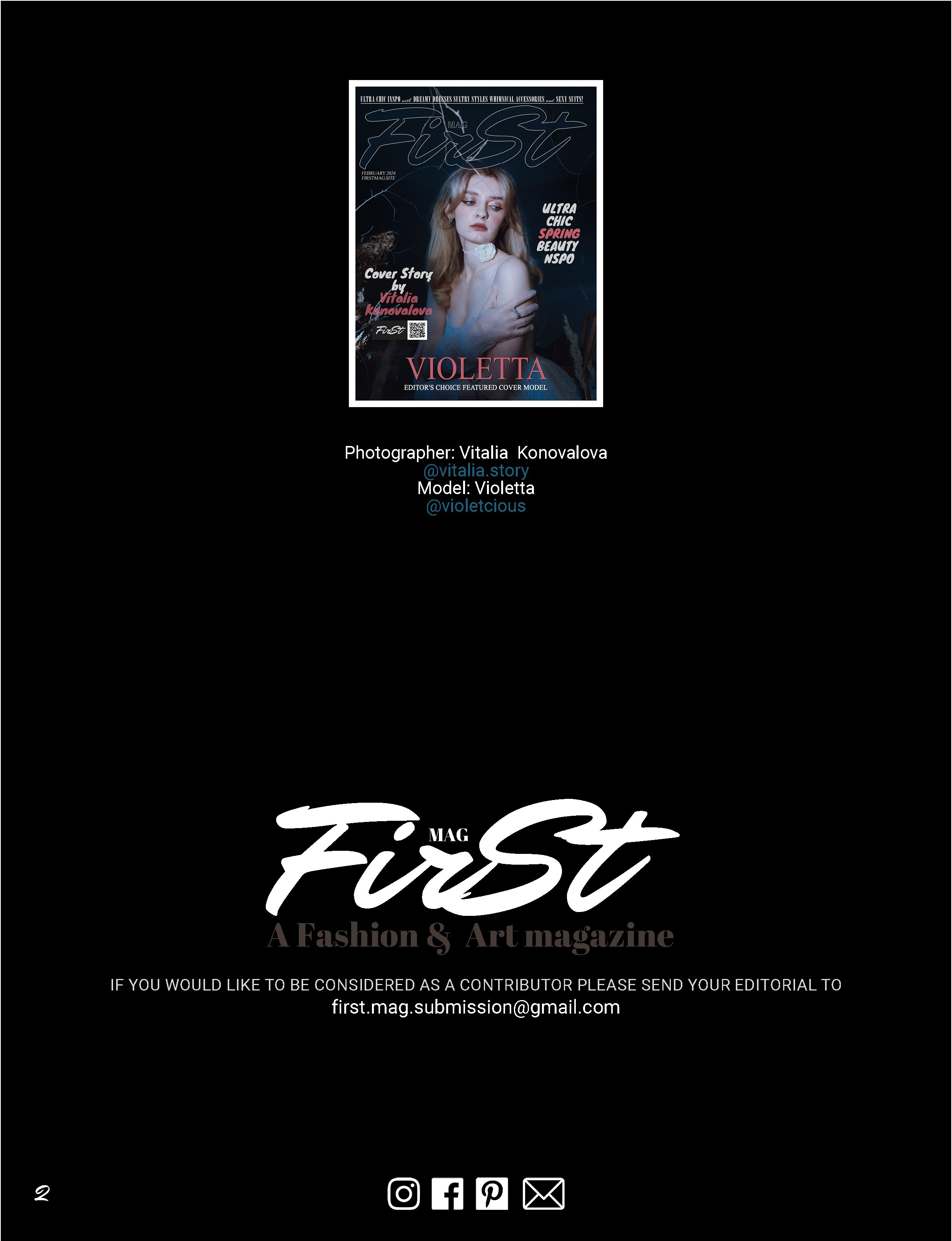 Журнал The First. 