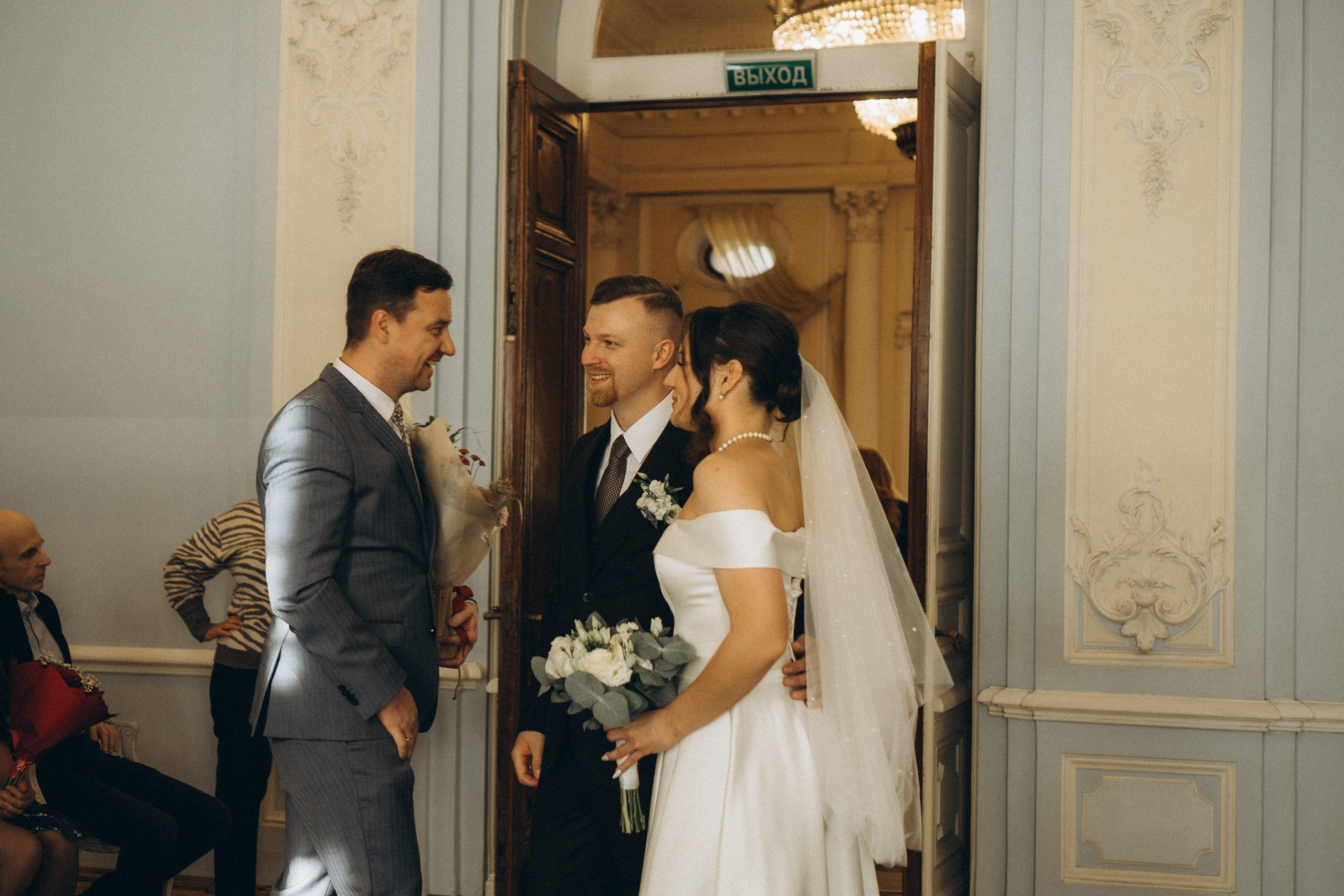 СВАДЕБНАЯ СЬЕМКА ВО ВТОРОМ ДВОРЦЕ БРАКОСОЧЕТАНИЯ. Профессиональный фотограф, Санкт-Петербург — Виктория Богомолова