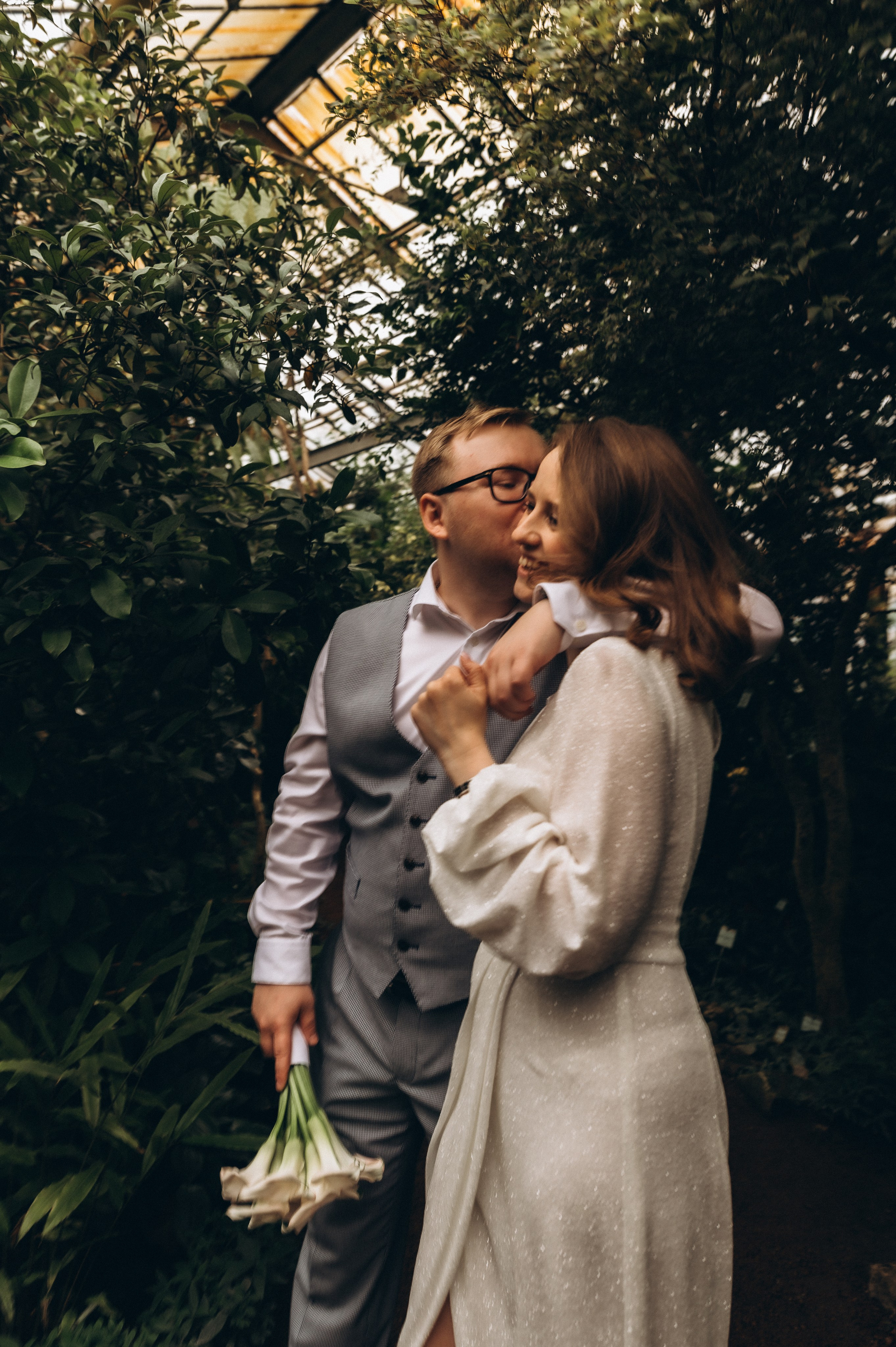 Загс+Оранжерея (камерная свадьба). Фотограф ПИТЕР СПБ Надежда Баранова